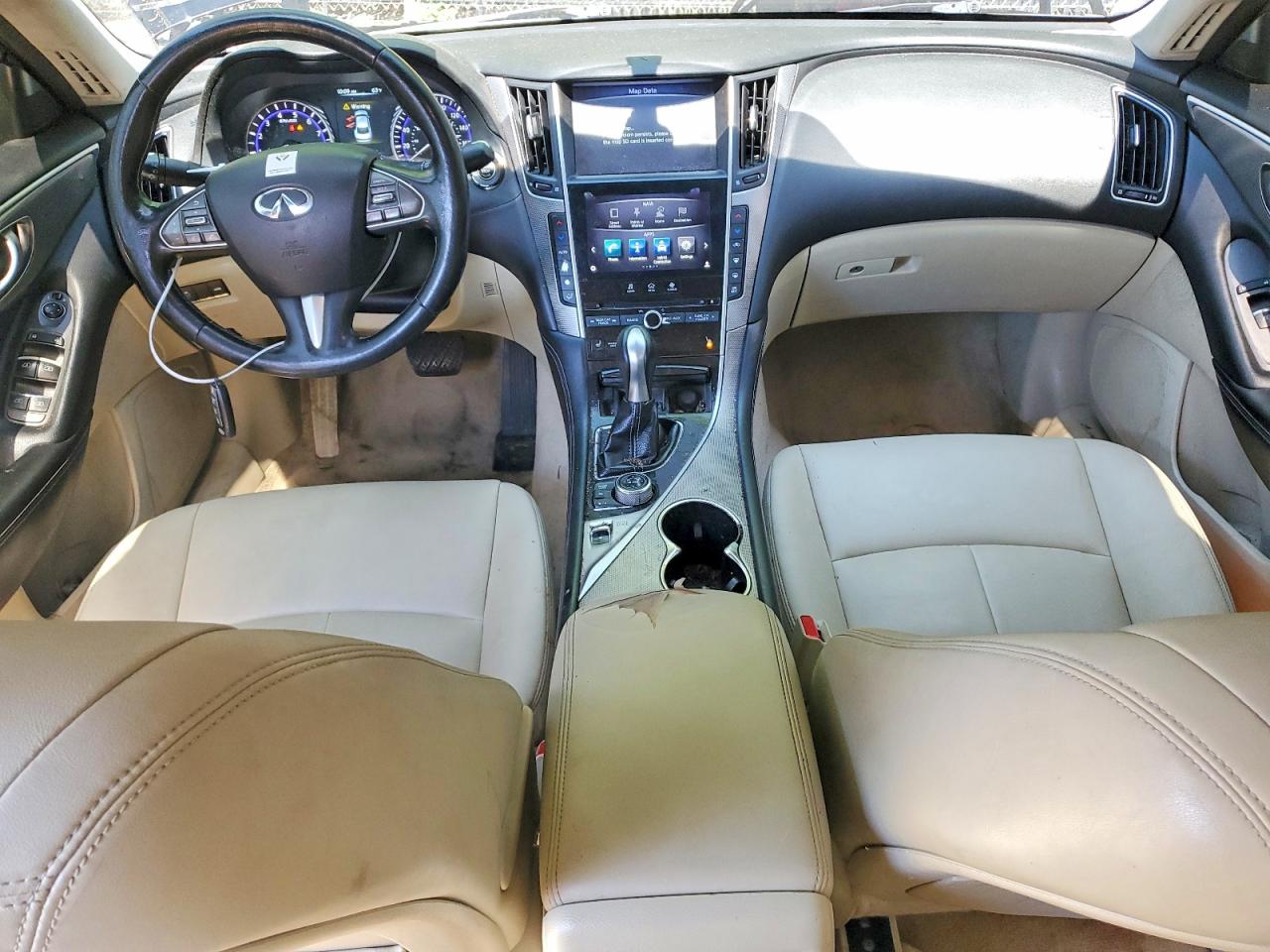 2015 Infiniti Q50 Premium Black vin: JN1BV7AR2FM417124