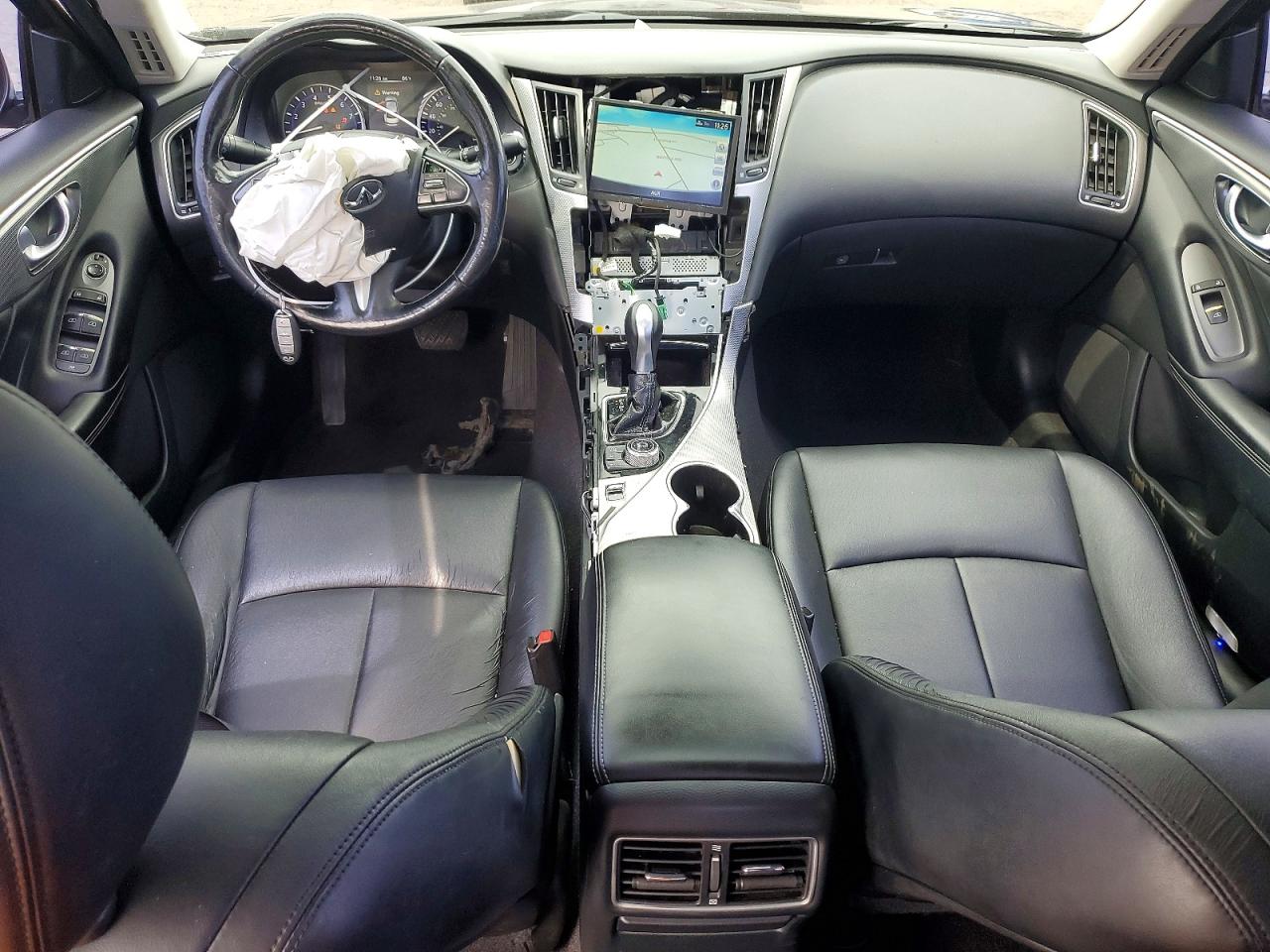2014 Infiniti Q50 Premium Black vin: JN1BV7AR3EM688708