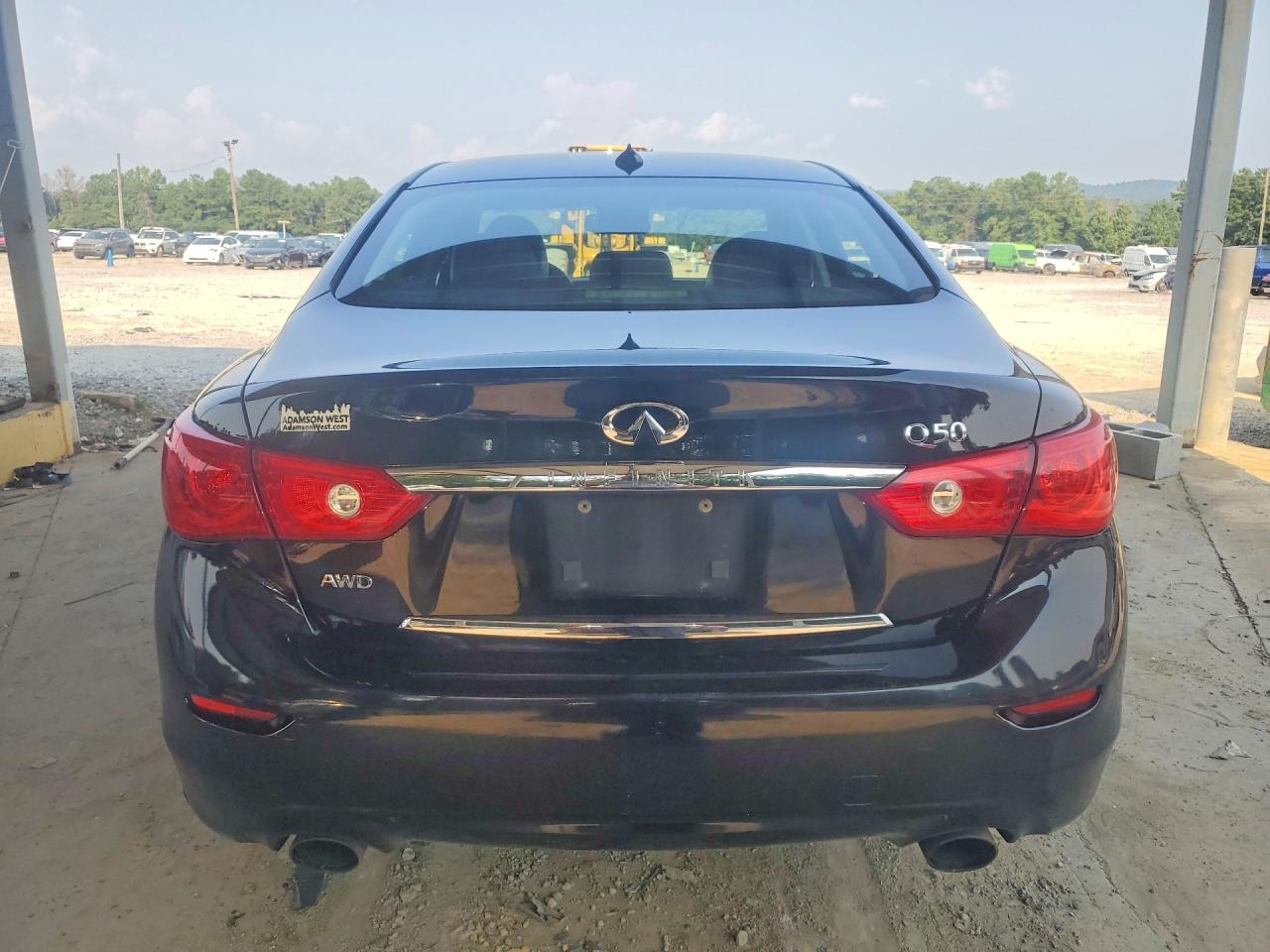 2014 Infiniti Q50 Premium Black vin: JN1BV7AR3EM693486