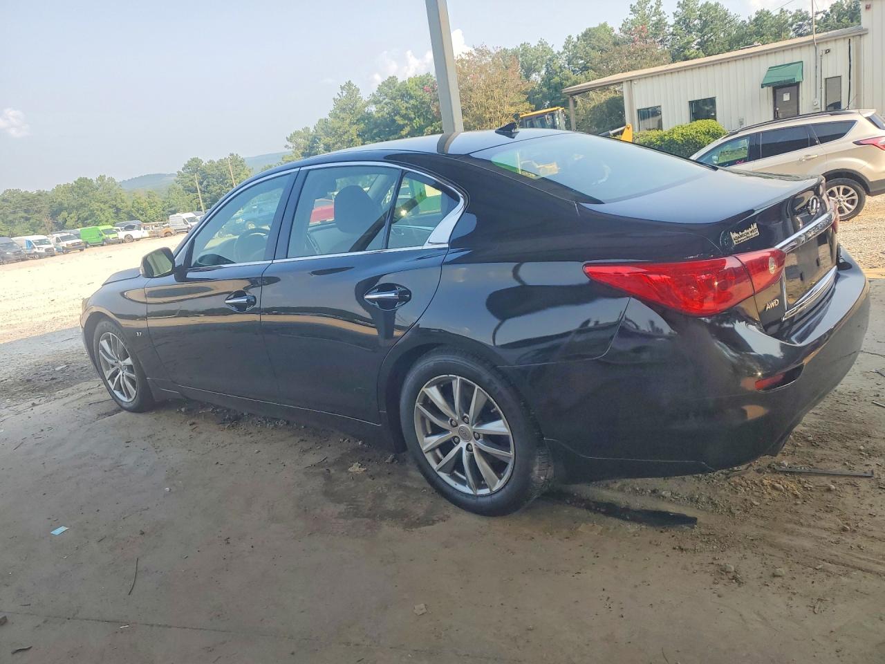 2014 Infiniti Q50 Premium Black vin: JN1BV7AR3EM693486