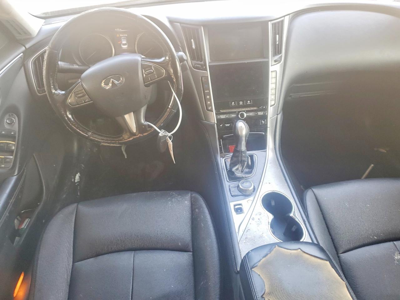 2014 Infiniti Q50 Premium Black vin: JN1BV7AR3EM693486