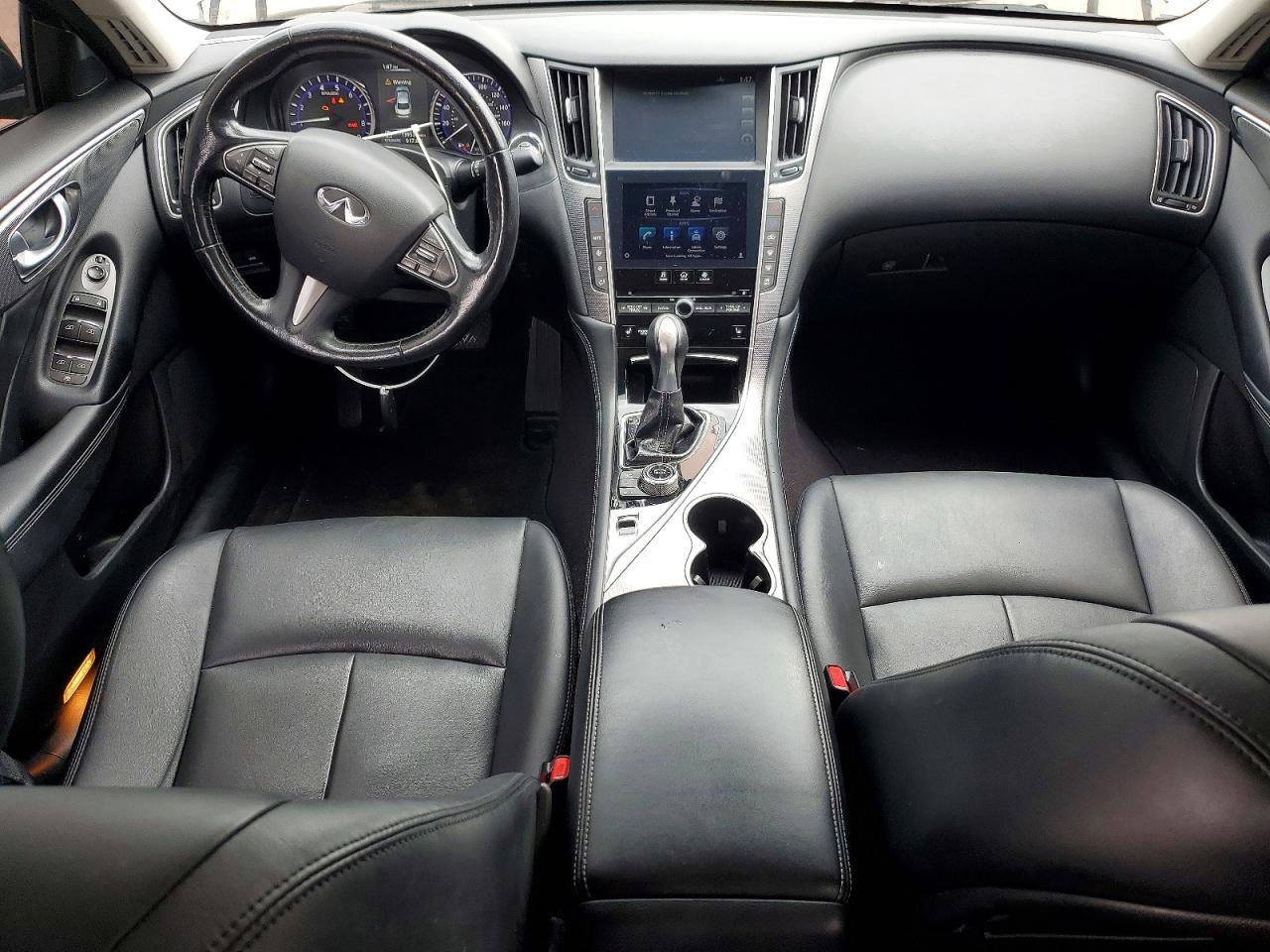 2014 Infiniti Q50 Premium Gray vin: JN1BV7AR3EM700002