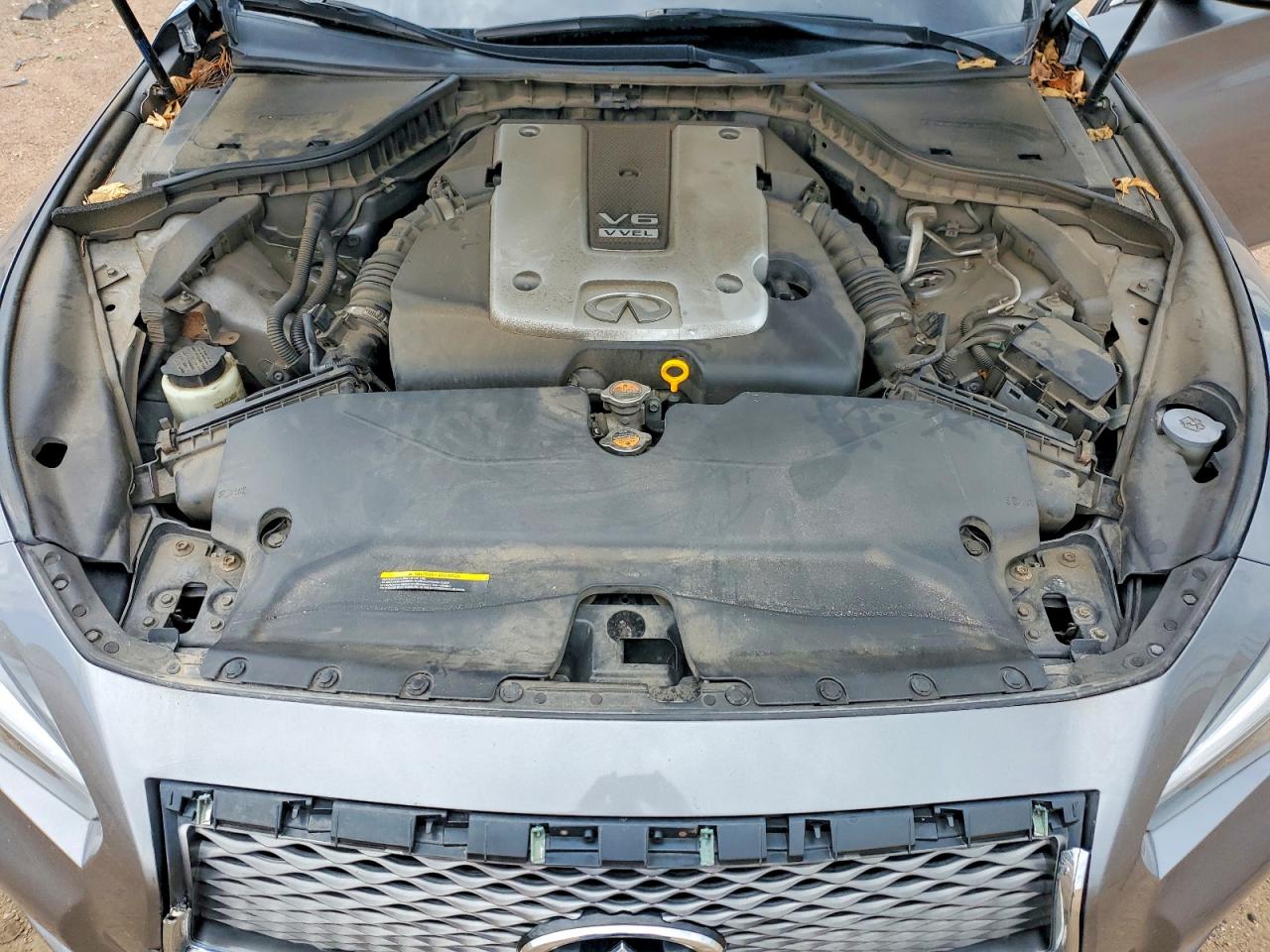 2014 Infiniti Q50 Premium Gray vin: JN1BV7AR3EM700002