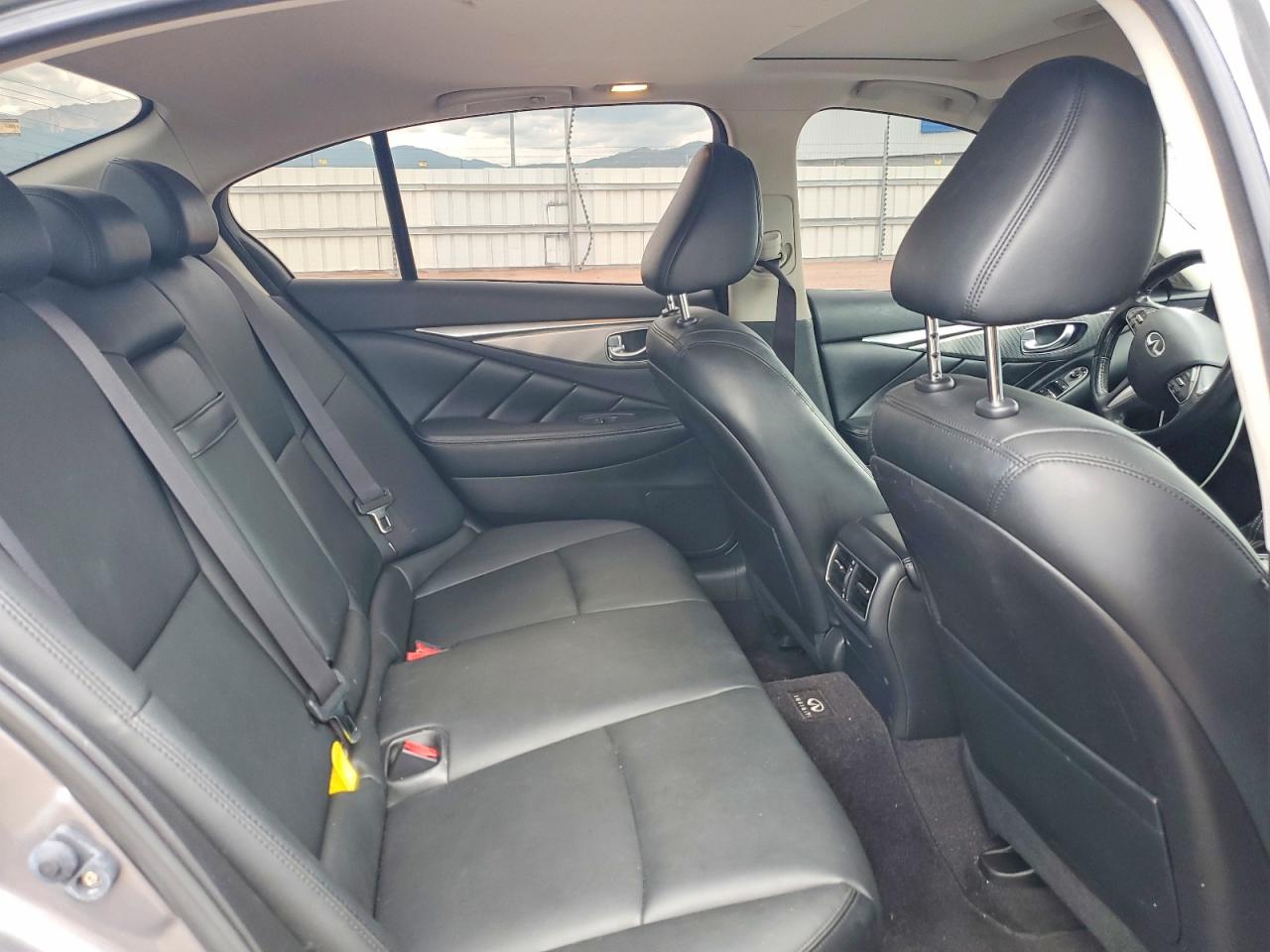 2014 Infiniti Q50 Premium Gray vin: JN1BV7AR3EM700002