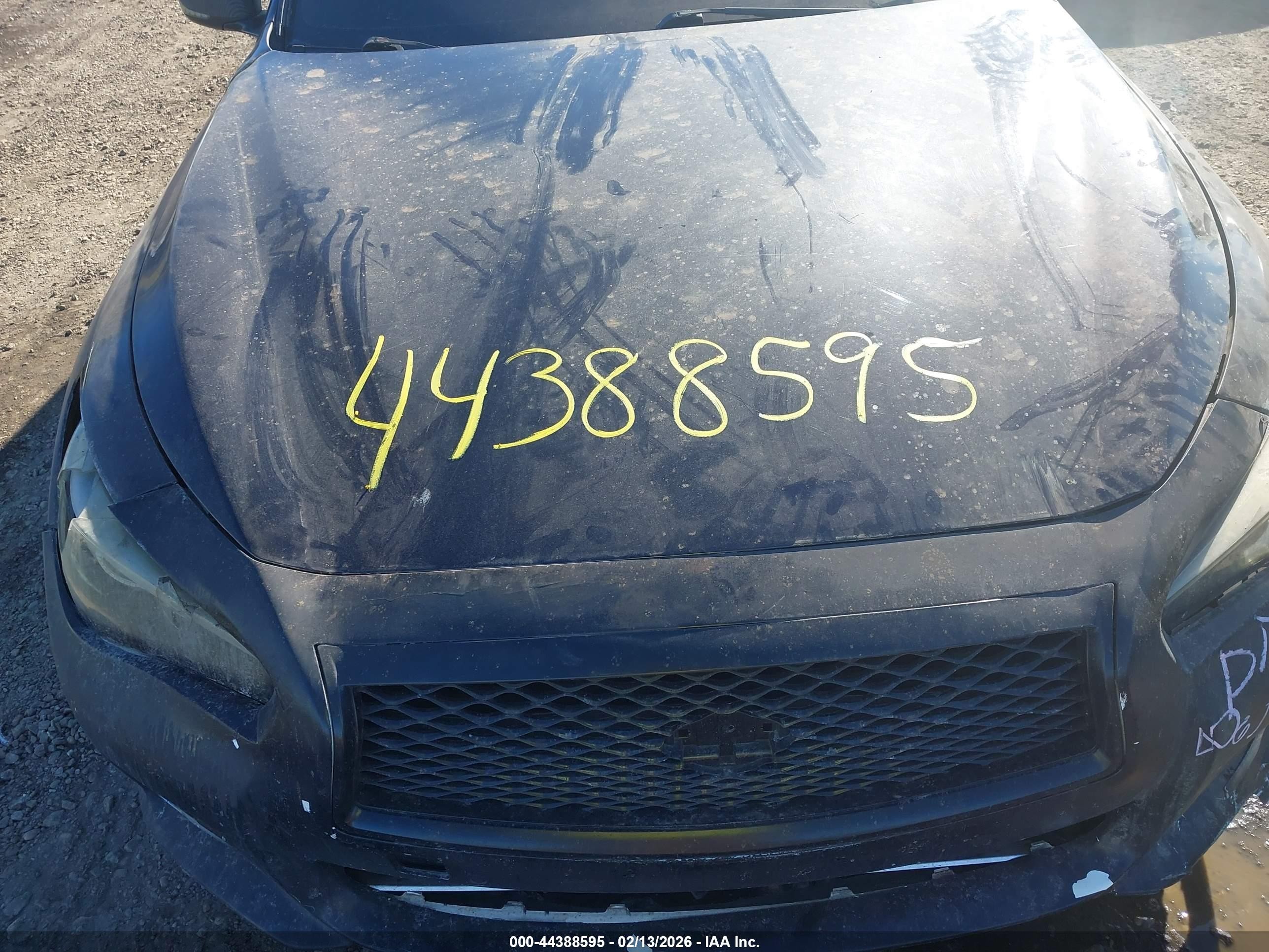 2014 Infiniti Q50 Premium Black vin: JN1BV7AR3EM700193