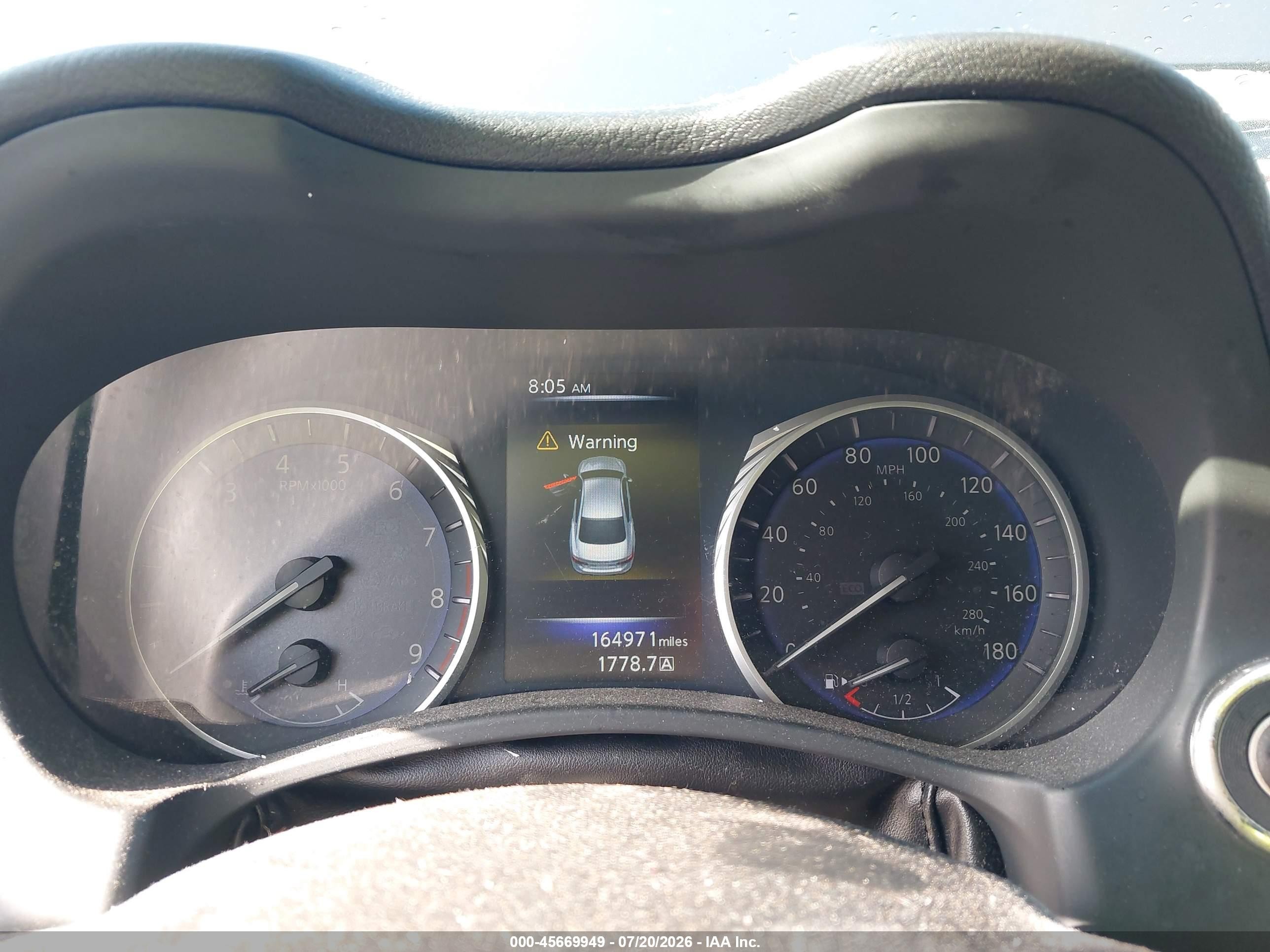 2014 Infiniti Q50 Premium Gray vin: JN1BV7AR3EM701022