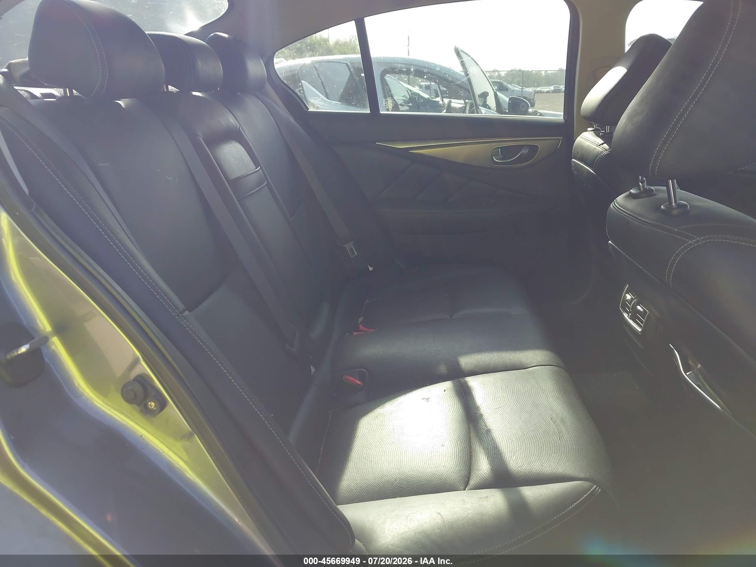 2014 Infiniti Q50 Premium Gray vin: JN1BV7AR3EM701022