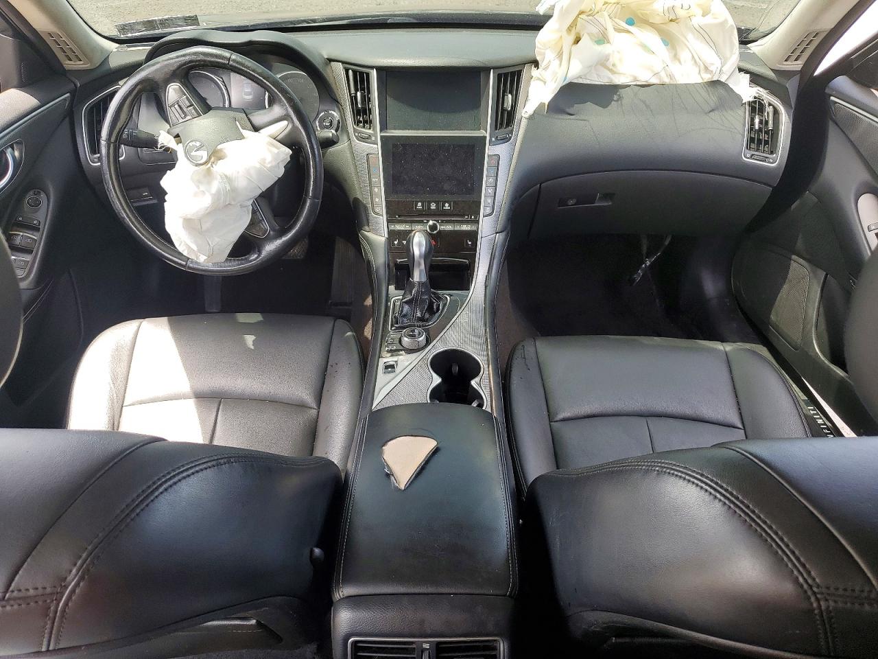 2014 Infiniti Q50 Premium Black vin: JN1BV7AR3EM701070