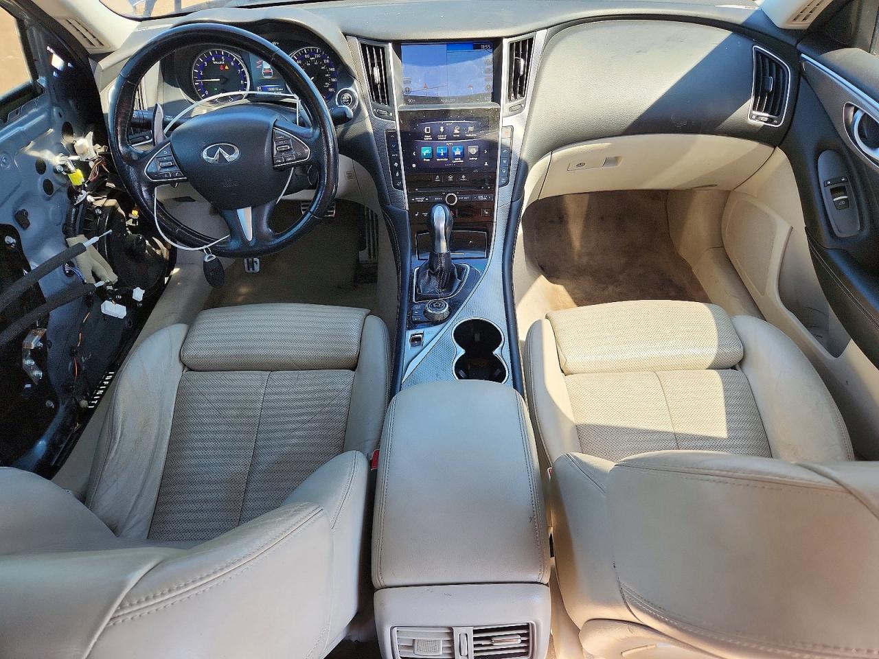 2015 Infiniti Q50 Base Серебряный vin: JN1BV7AR3FM390368