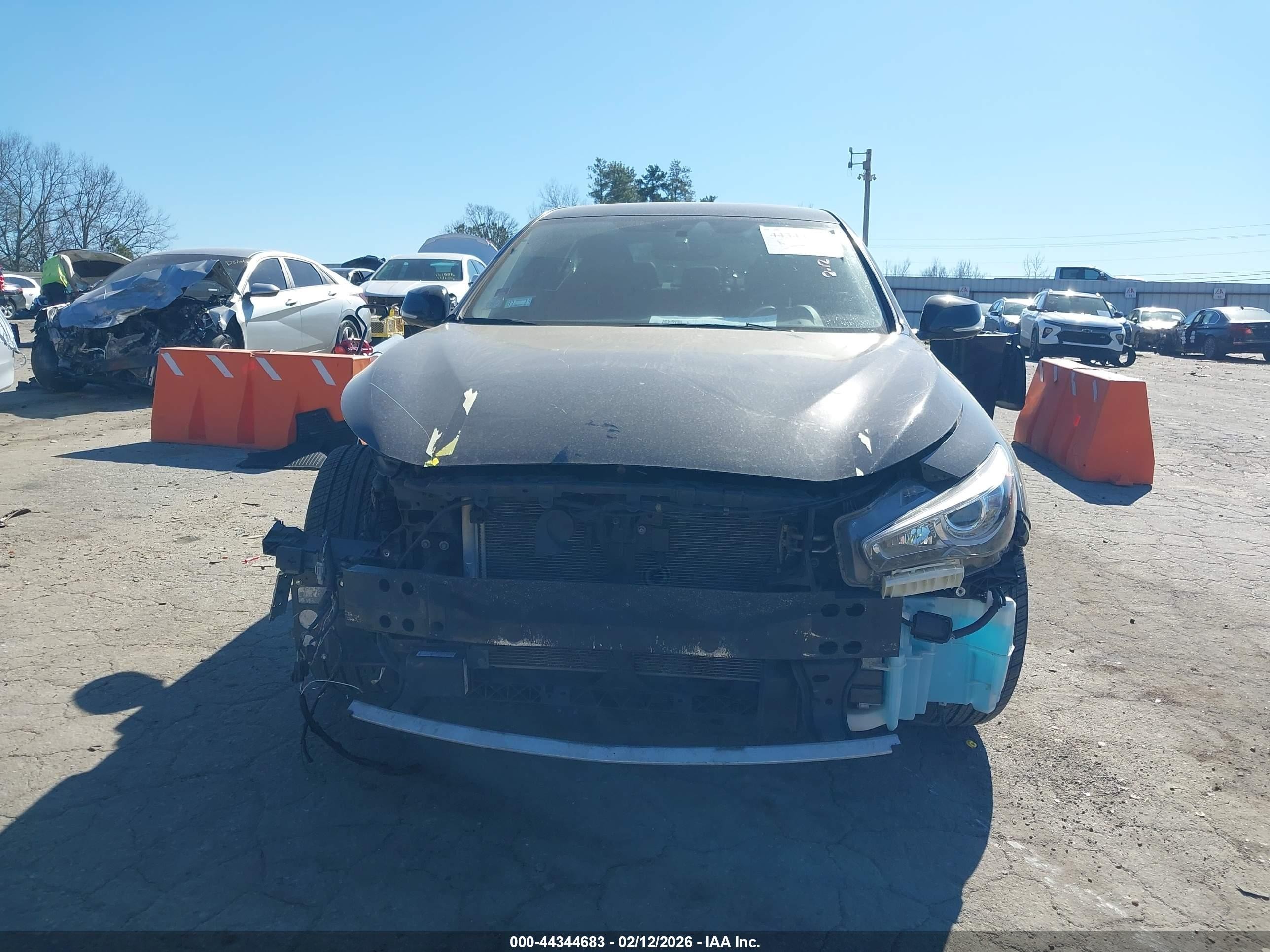 2015 Infiniti Q50 Sport Черный vin: JN1BV7AR3FM398292
