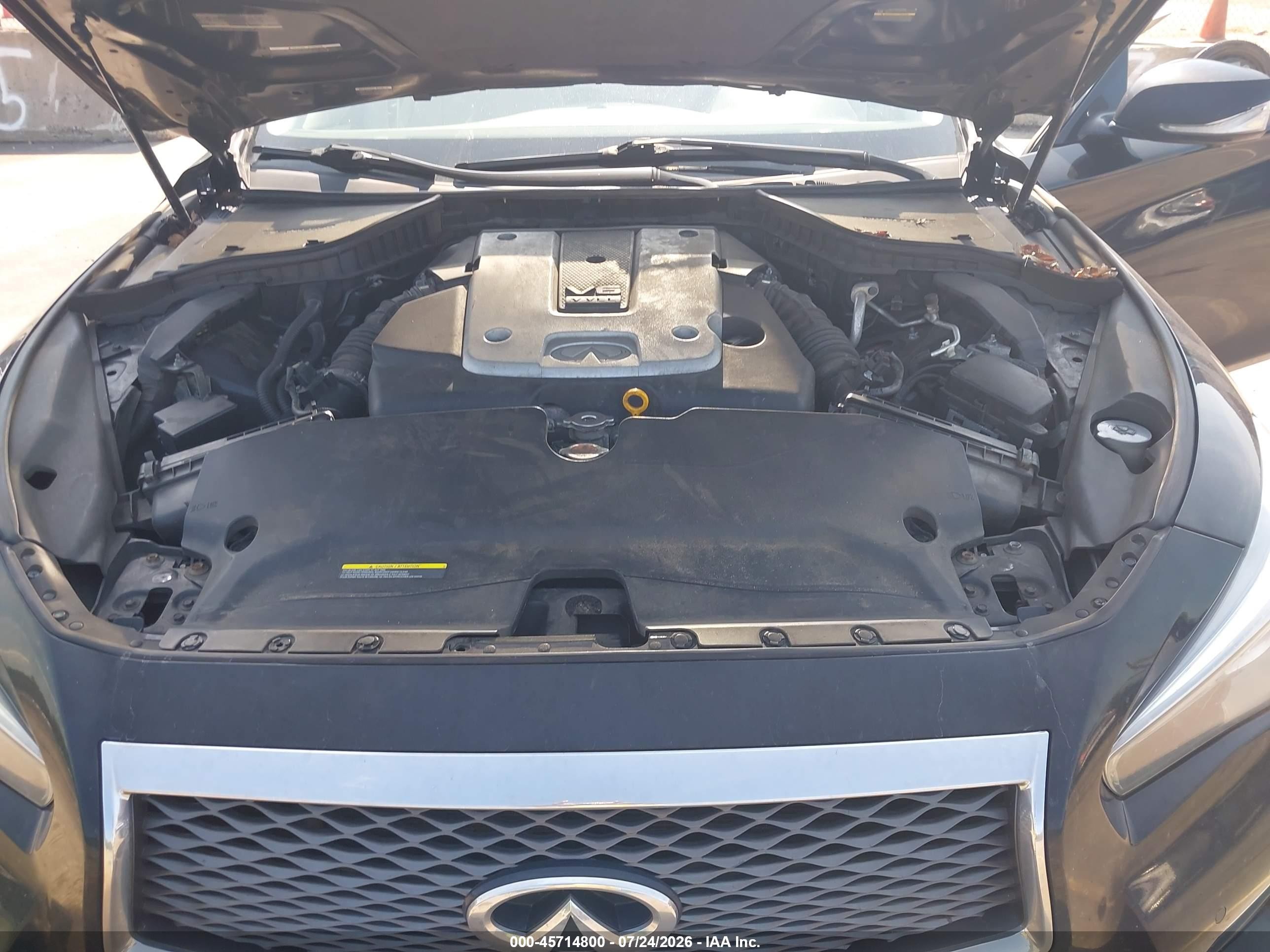 2015 Infiniti Q50 Sport Черный vin: JN1BV7AR3FM400736