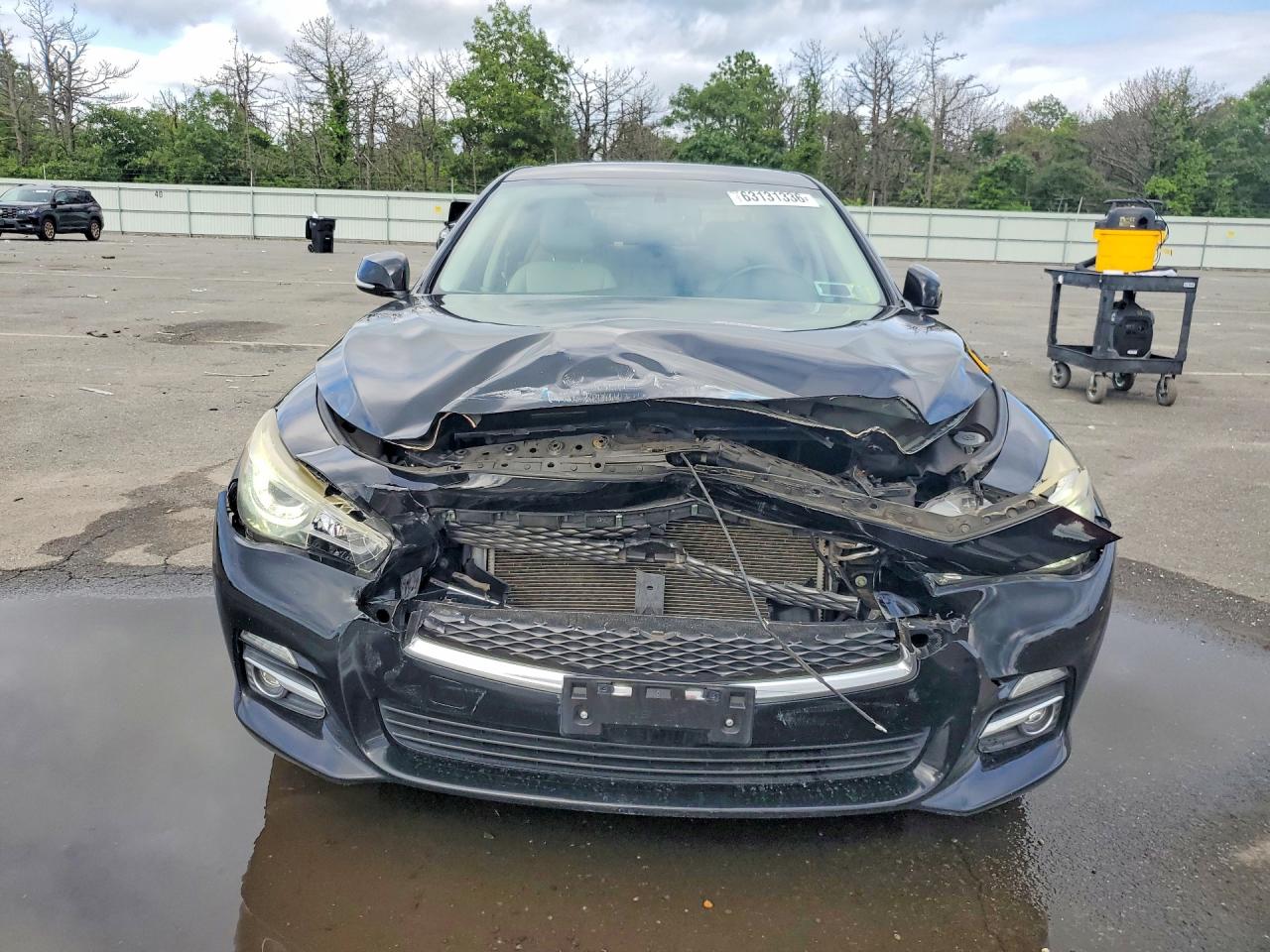2015 Infiniti Q50 Premium Black vin: JN1BV7AR3FM401451