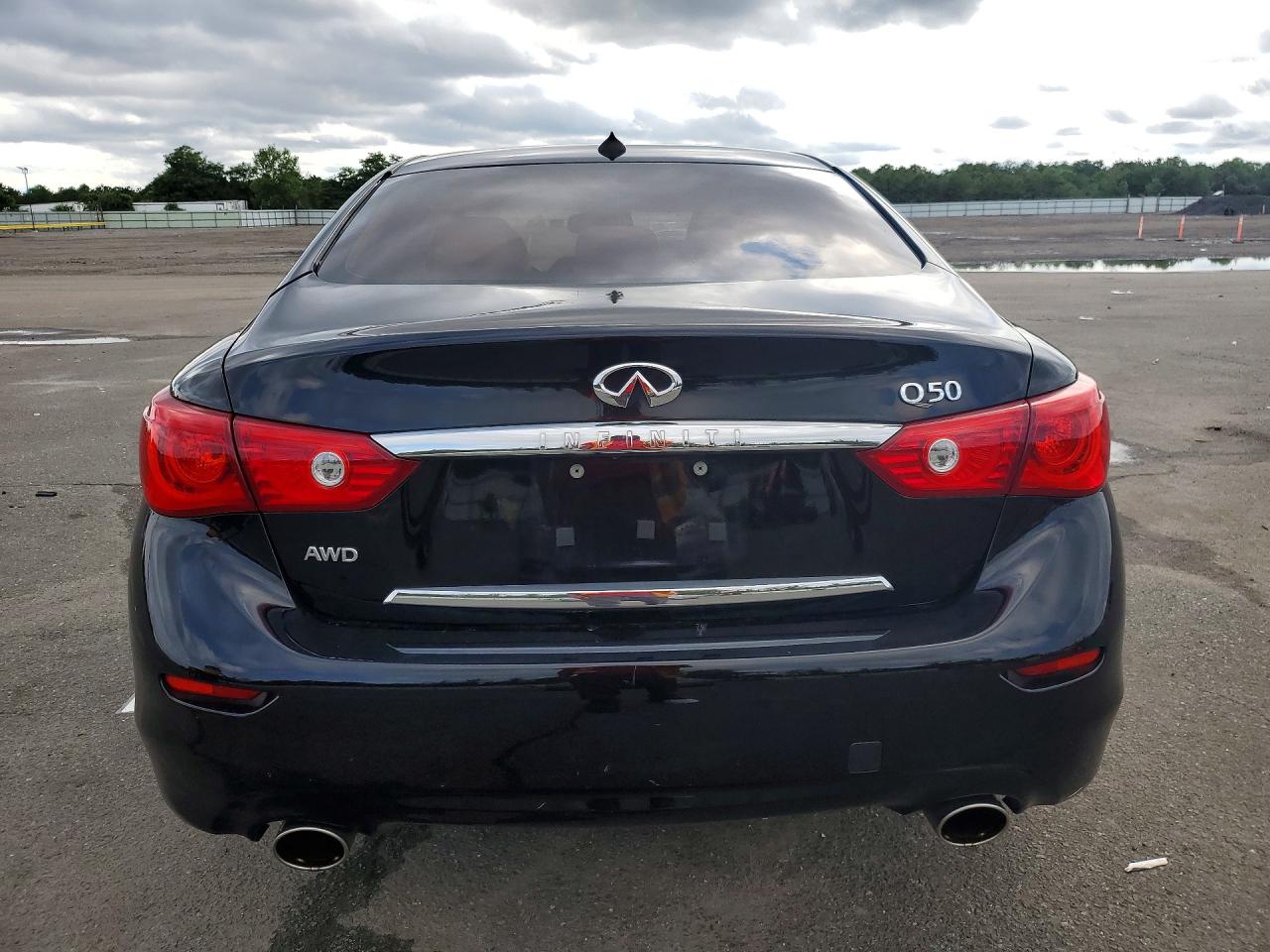 2015 Infiniti Q50 Premium Black vin: JN1BV7AR3FM401451
