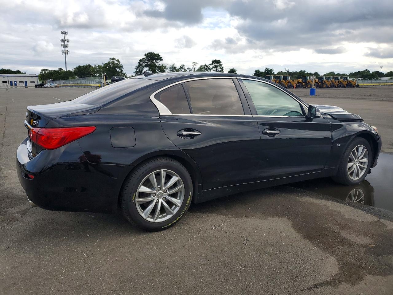 2015 Infiniti Q50 Premium Black vin: JN1BV7AR3FM401451