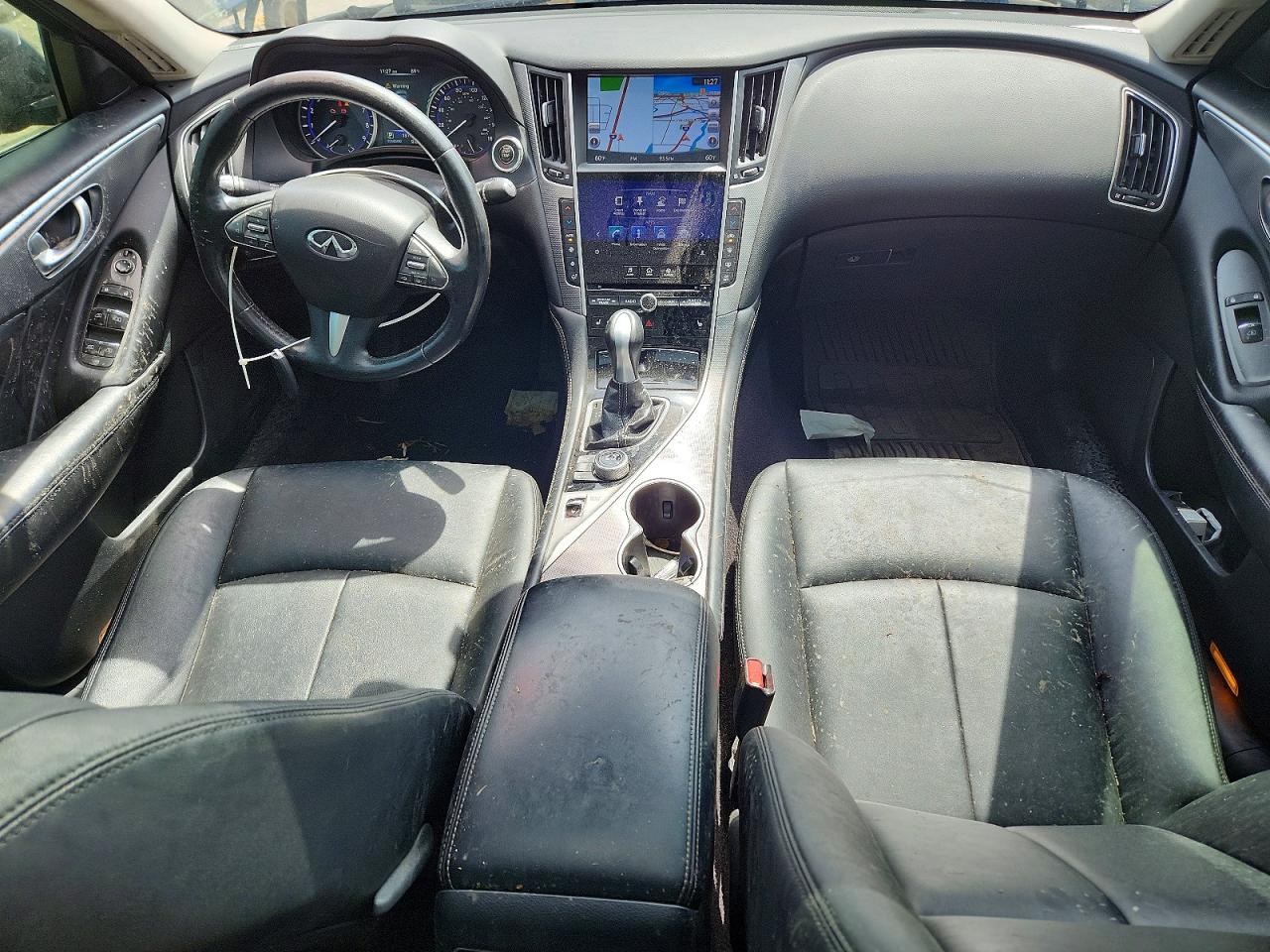 2015 Infiniti Q50 Premium Gray vin: JN1BV7AR3FM409100