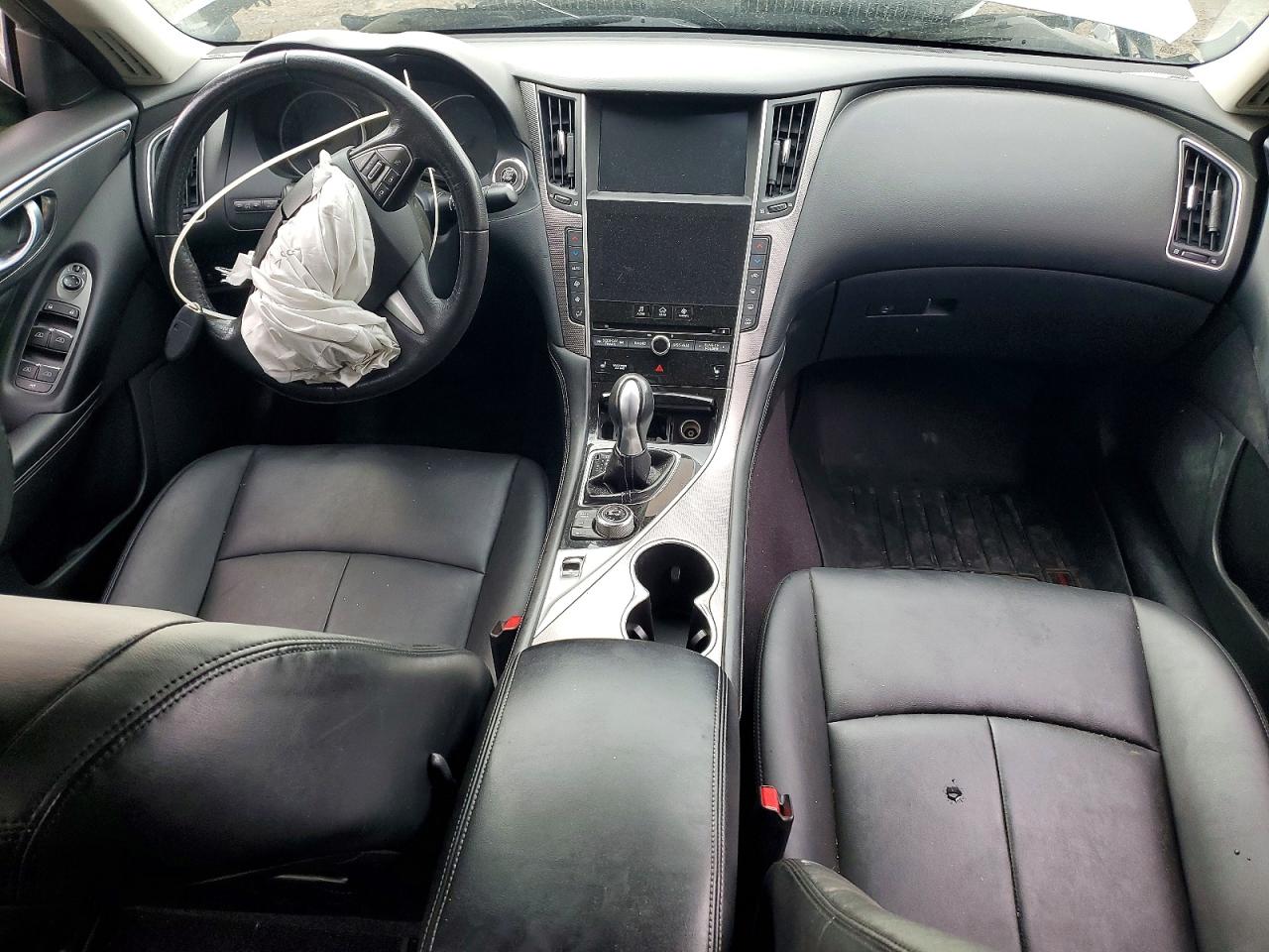 2015 Infiniti Q50 Premium Silver vin: JN1BV7AR3FM421327