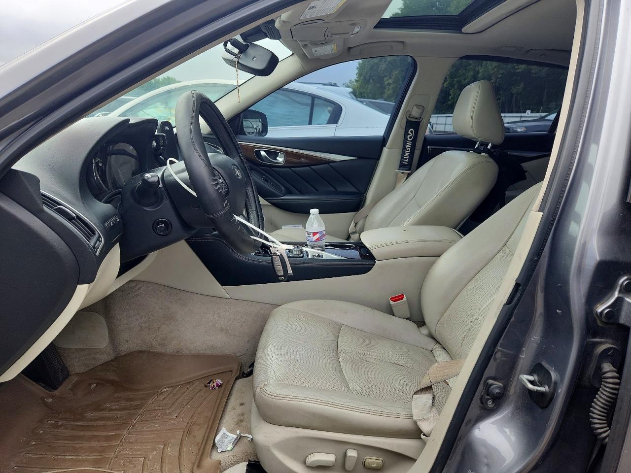 2015 Infiniti Q50 Premium Gray vin: JN1BV7AR3FM423272