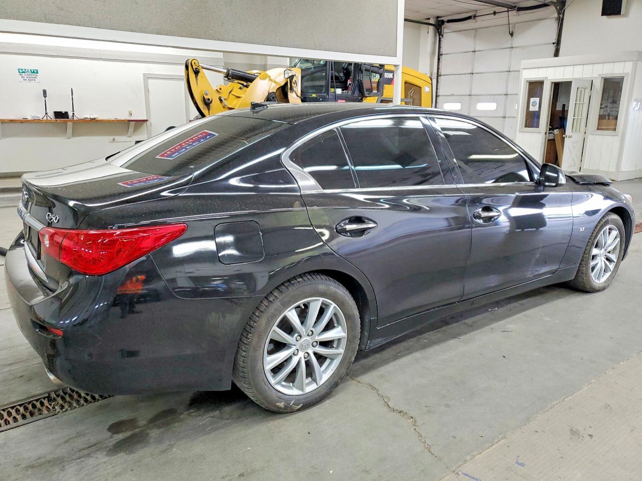 2014 Infiniti Q50 Base Black vin: JN1BV7AR4EM683825