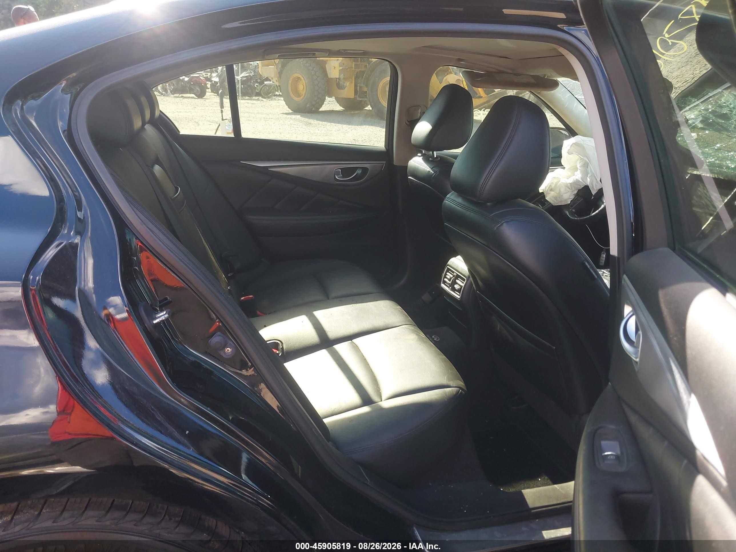 2014 Infiniti Q50 Premium Black vin: JN1BV7AR4EM684294