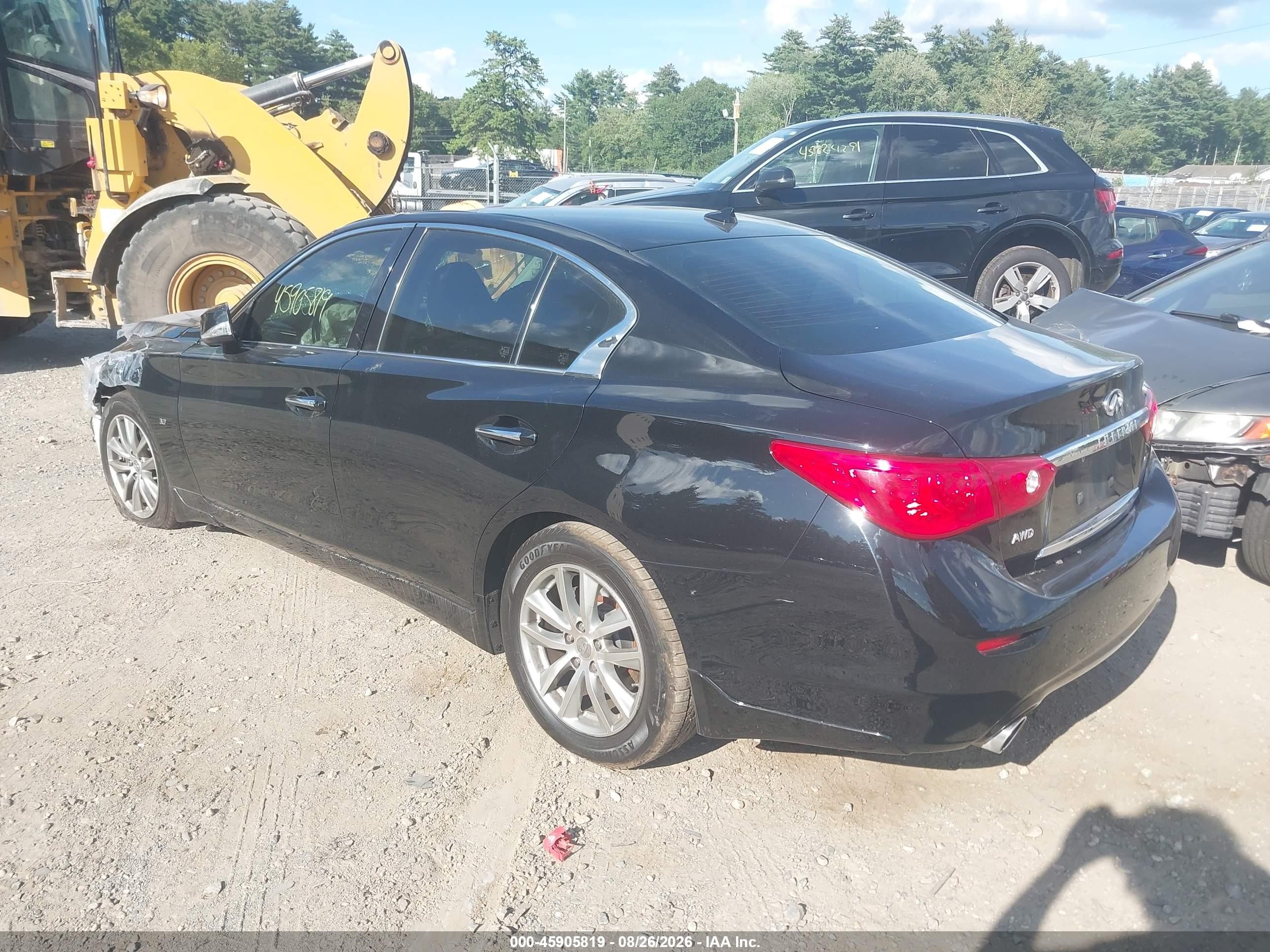 2014 Infiniti Q50 Premium Black vin: JN1BV7AR4EM684294