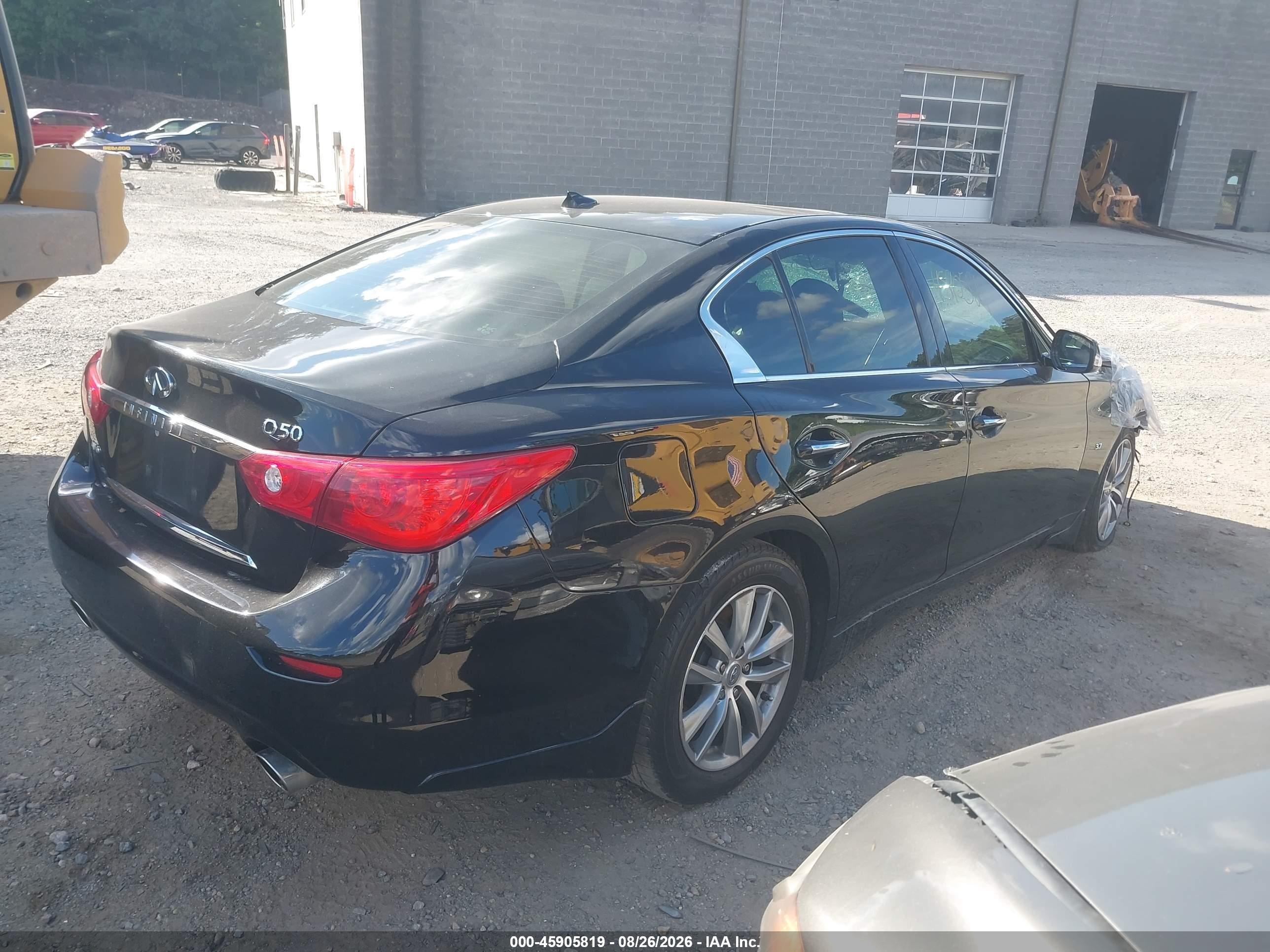 2014 Infiniti Q50 Premium Black vin: JN1BV7AR4EM684294