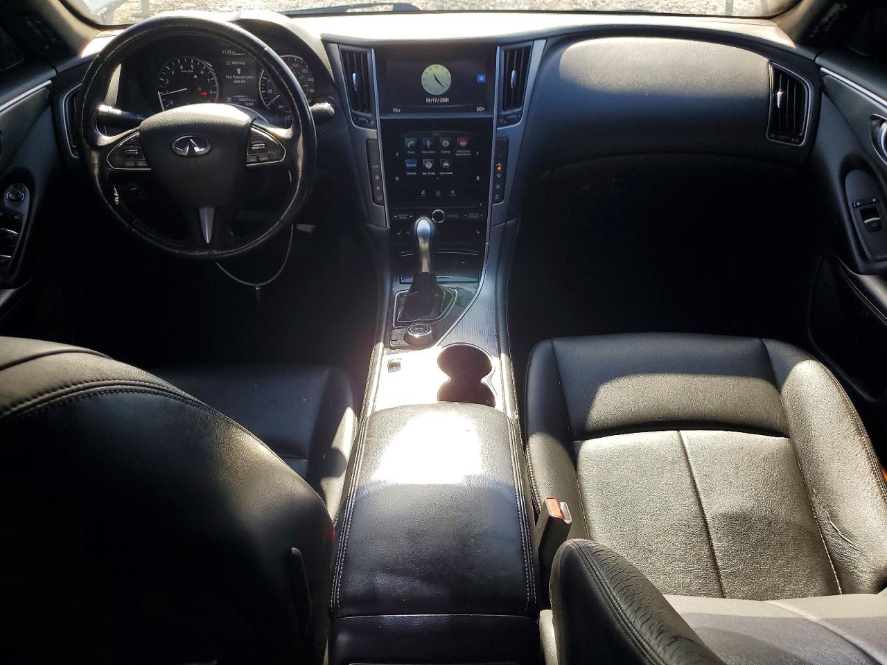 2014 Infiniti Q50 Premium Белый vin: JN1BV7AR4EM689348