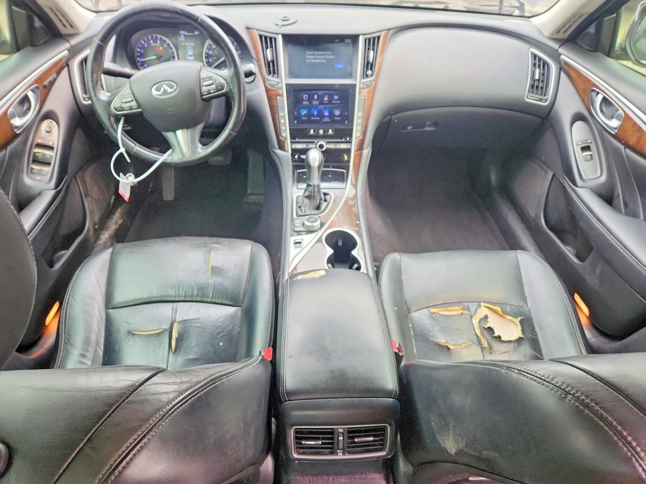 2014 Infiniti Q50 Premium Black vin: JN1BV7AR4EM691276