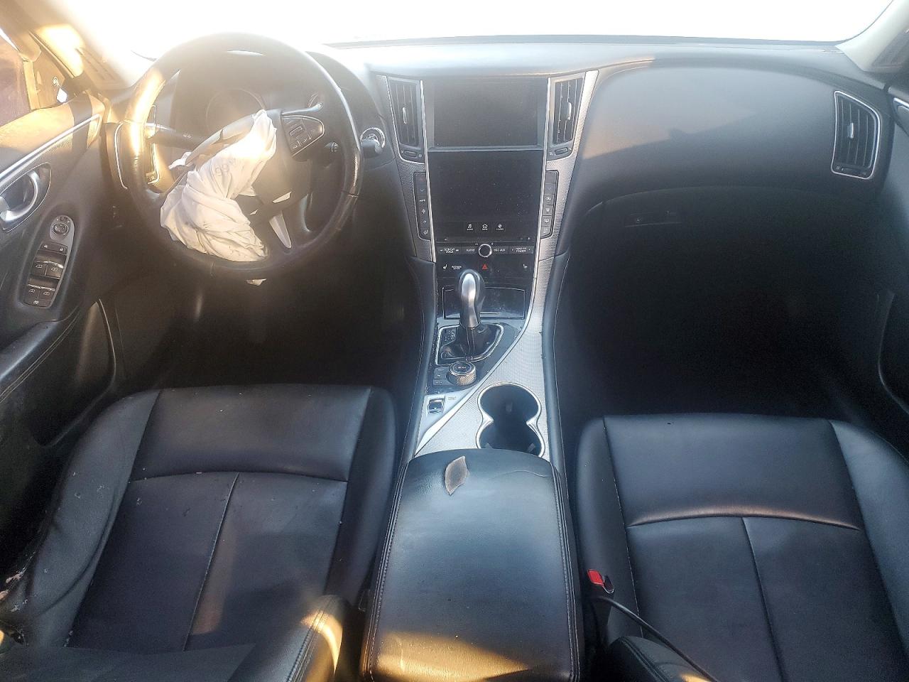 2014 Infiniti Q50 Black vin: JN1BV7AR4EM694789