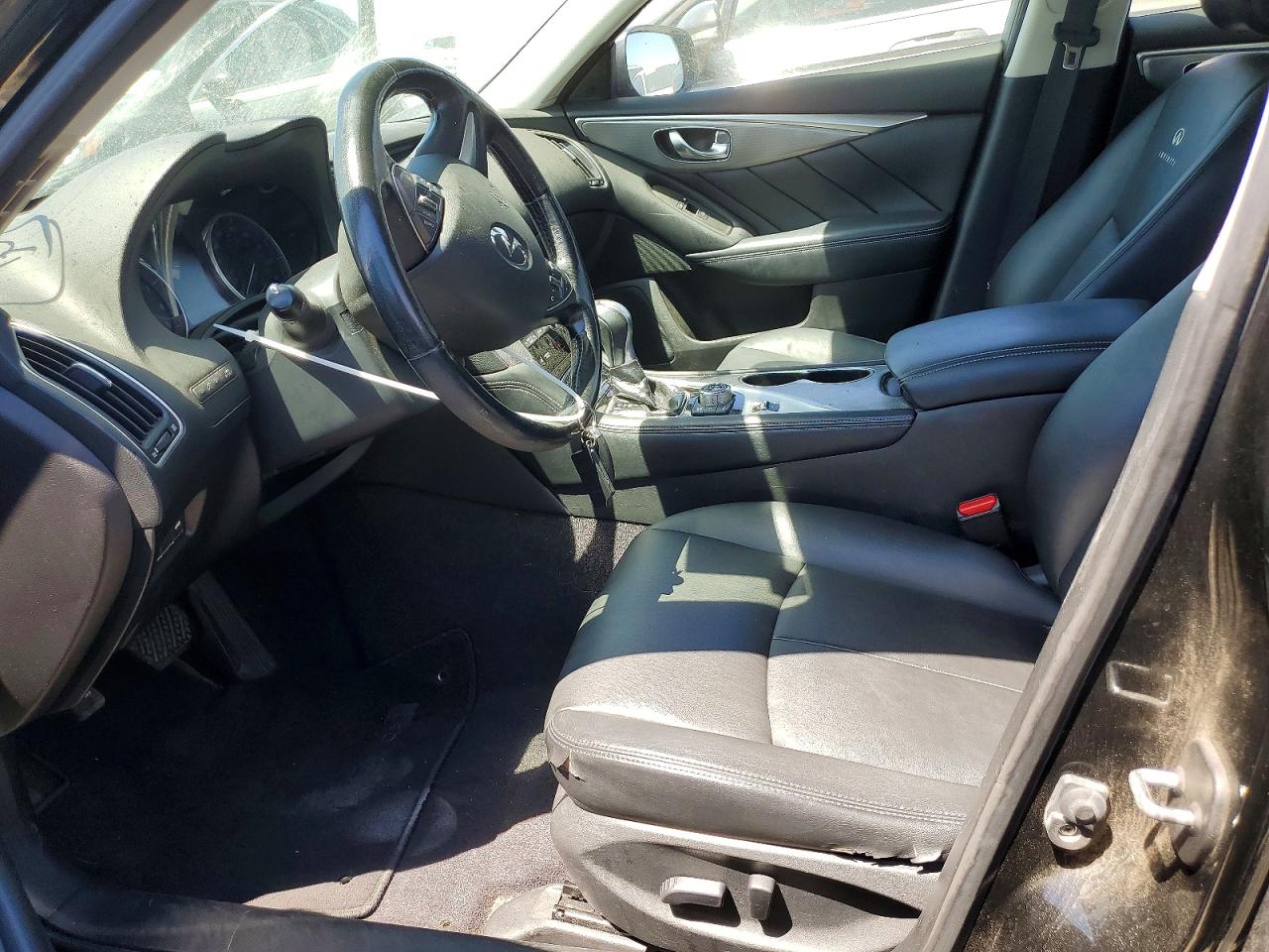 2014 Infiniti Q50 Premium Black vin: JN1BV7AR4EM695179