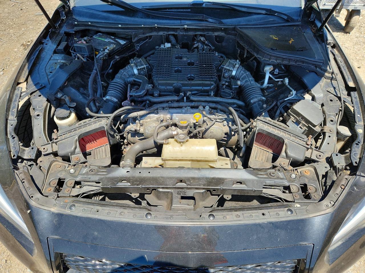 2014 Infiniti Q50 Base Черный vin: JN1BV7AR4EM702941