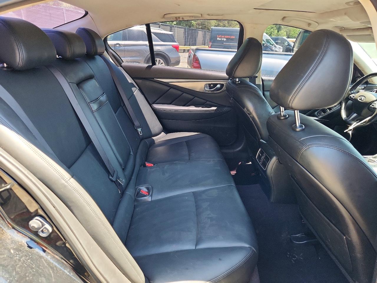 2014 Infiniti Q50 Base Черный vin: JN1BV7AR4EM702941