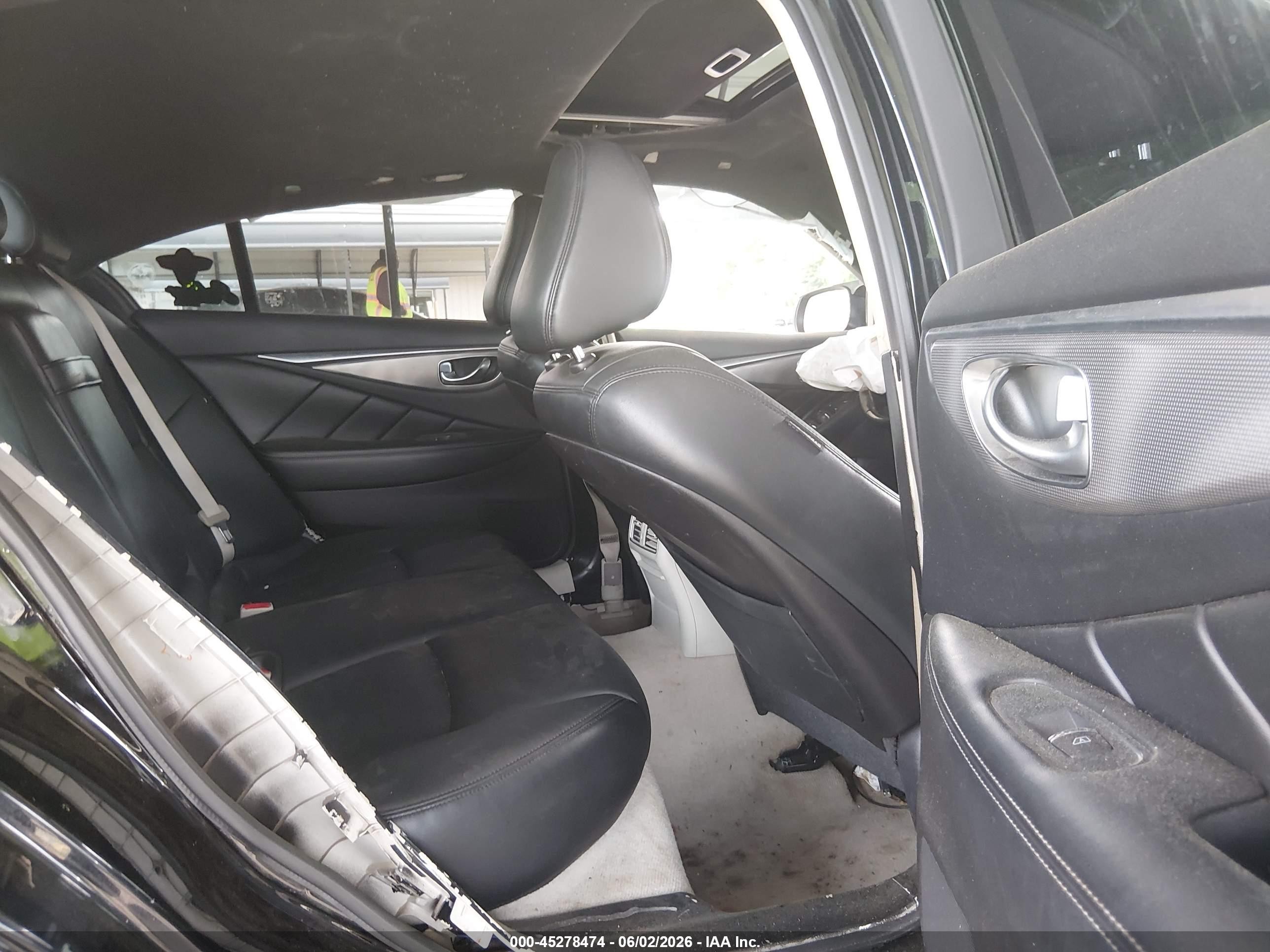 2014 Infiniti Q50   Black vin: JN1BV7AR4EM707251