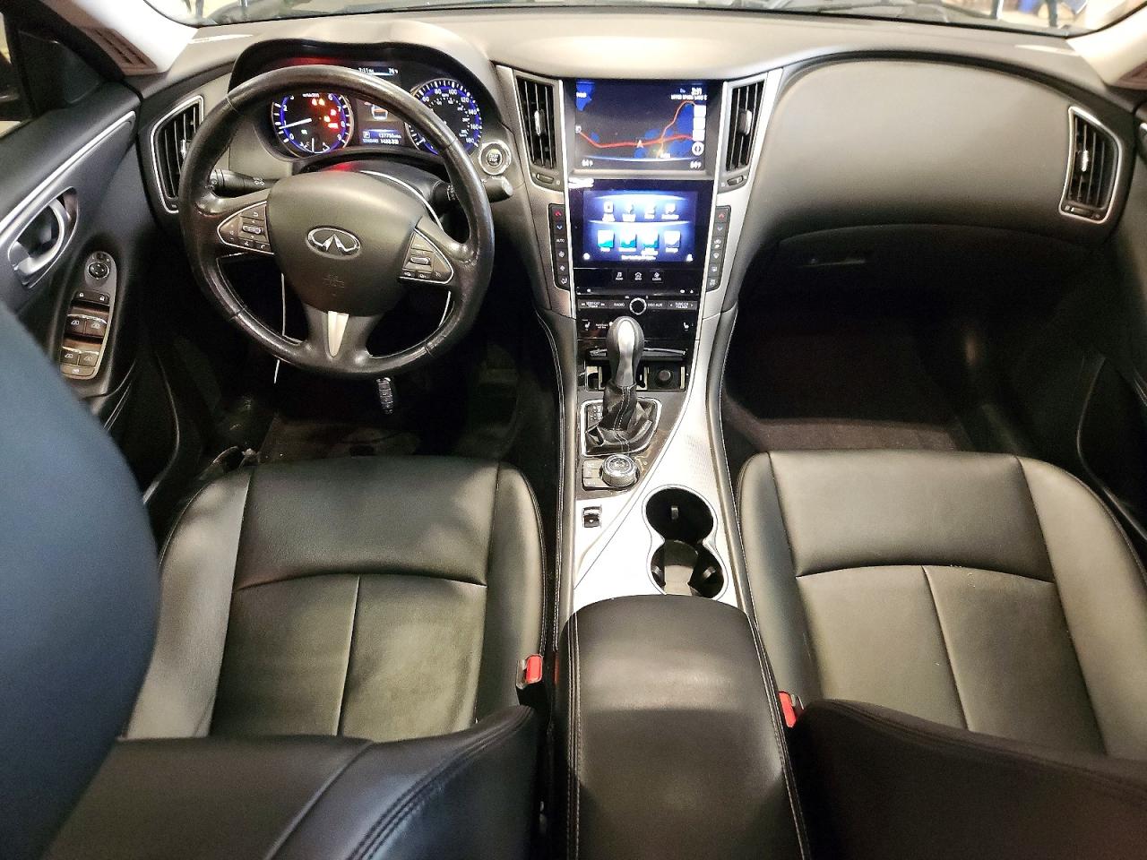 2015 Infiniti Q50 Premium Black vin: JN1BV7AR4FM393165