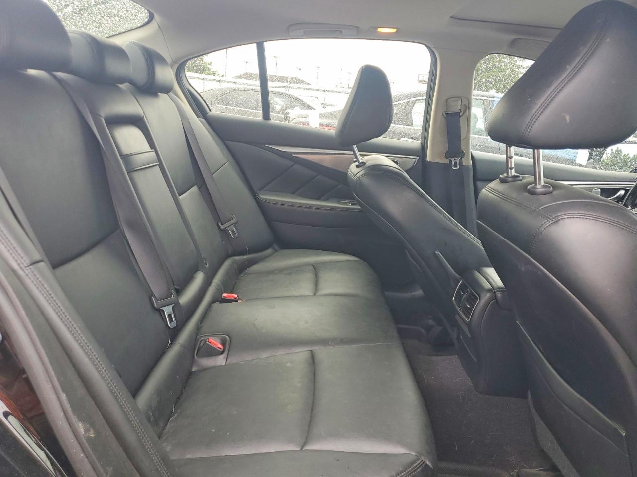 2015 Infiniti Q50 Base Black vin: JN1BV7AR4FM403998