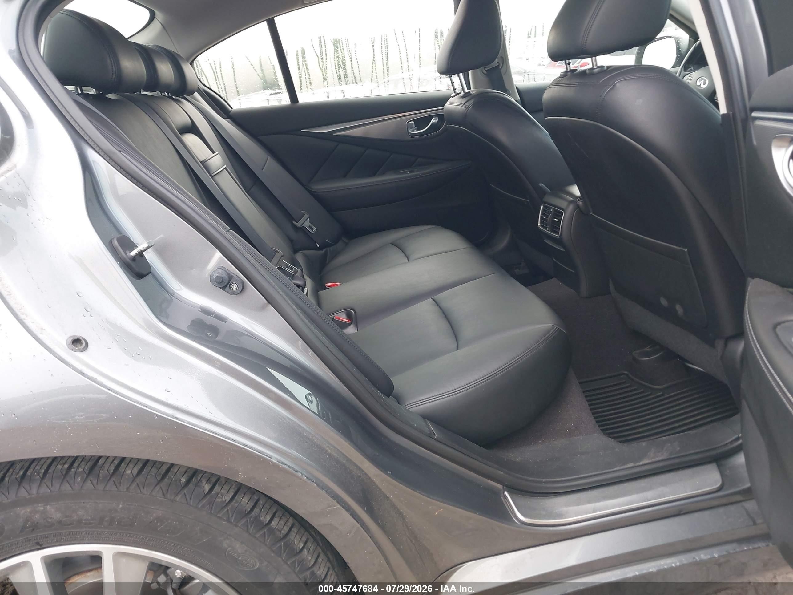 2015 Infiniti Q50 Premium Gray vin: JN1BV7AR4FM404603