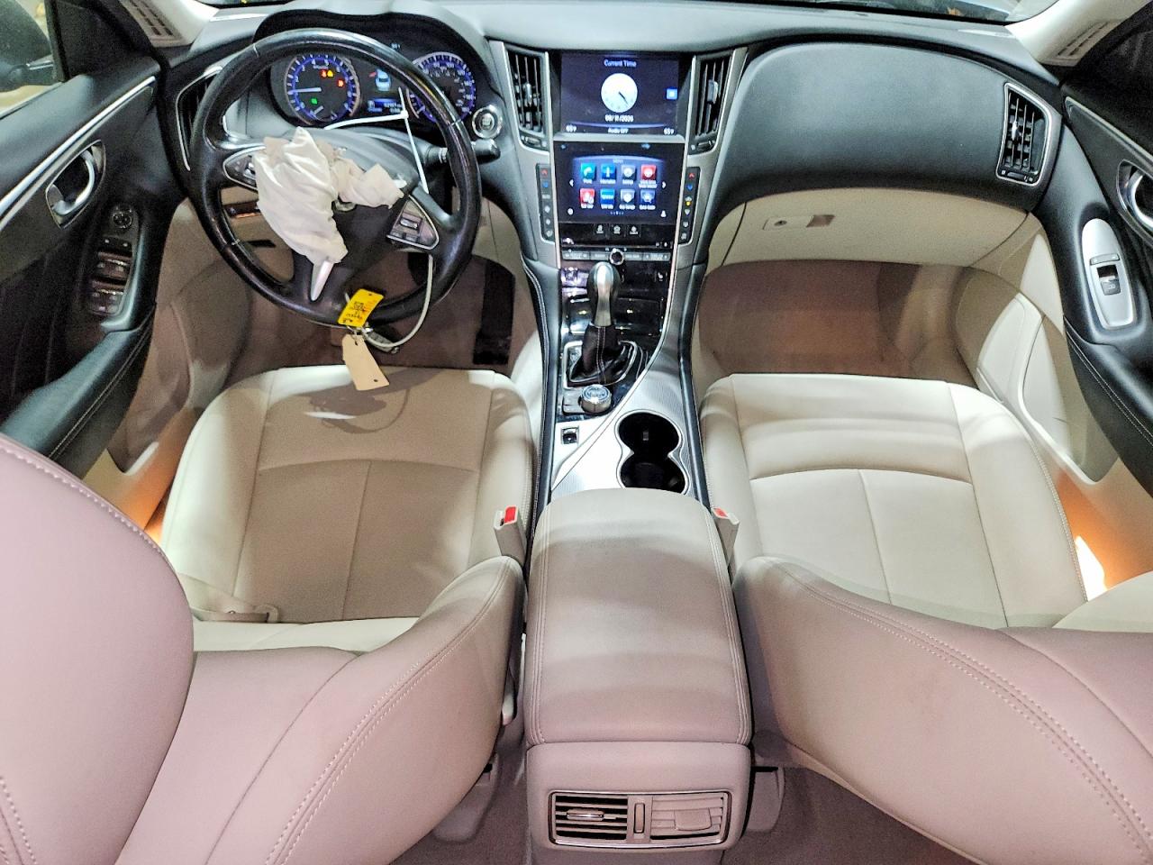 2015 Infiniti Q50 Premium Blue vin: JN1BV7AR4FM404620