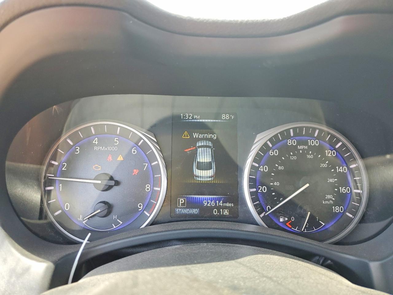 2015 Infiniti Q50 Premium Белый vin: JN1BV7AR4FM407310