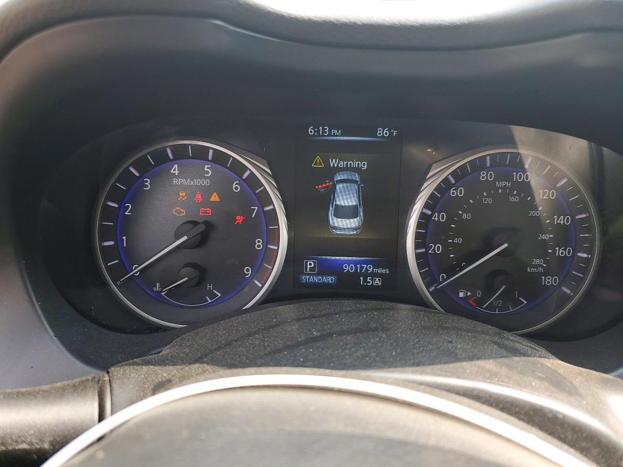 2015 Infiniti Q50 Base White vin: JN1BV7AR4FM420249
