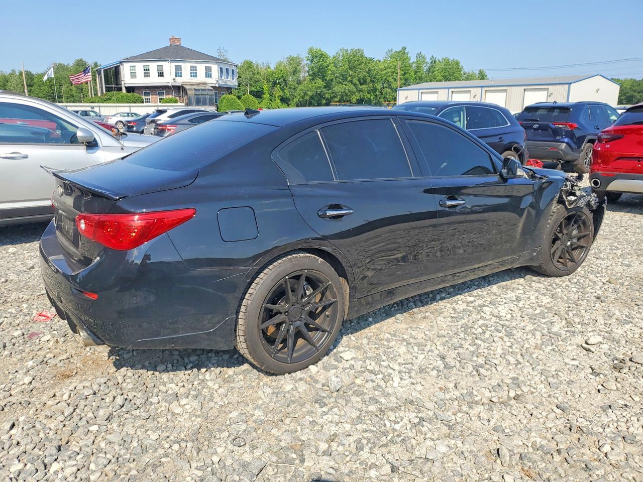 2015 Infiniti Q50 Premium Black vin: JN1BV7AR4FM421241
