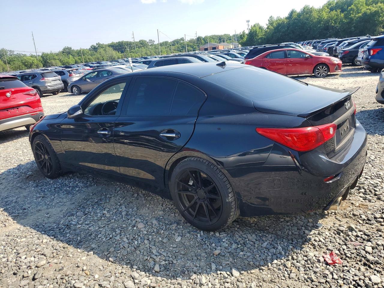 2015 Infiniti Q50 Premium Black vin: JN1BV7AR4FM421241