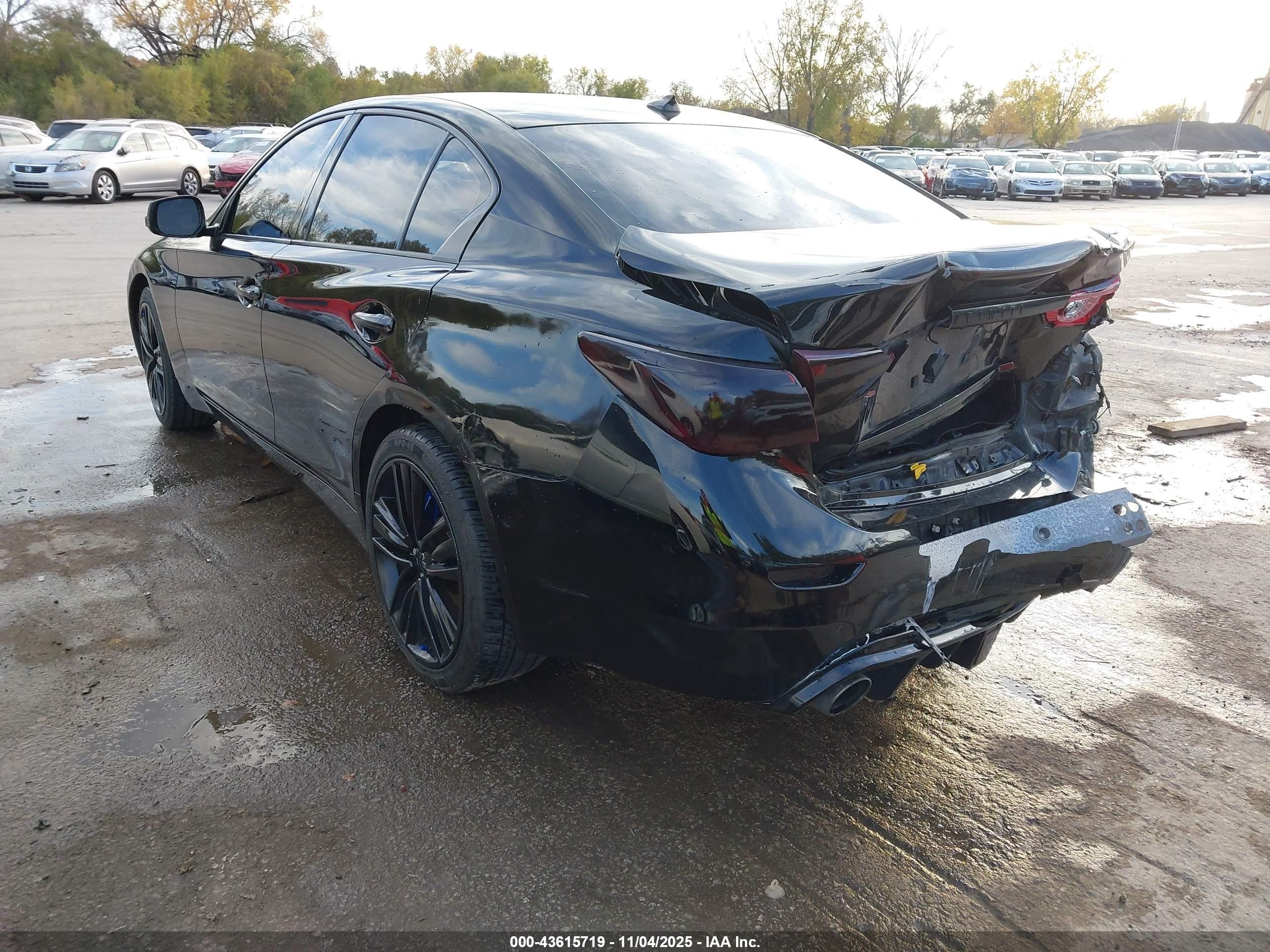 2014 Infiniti Q50 Sport Black vin: JN1BV7AR5EM680593