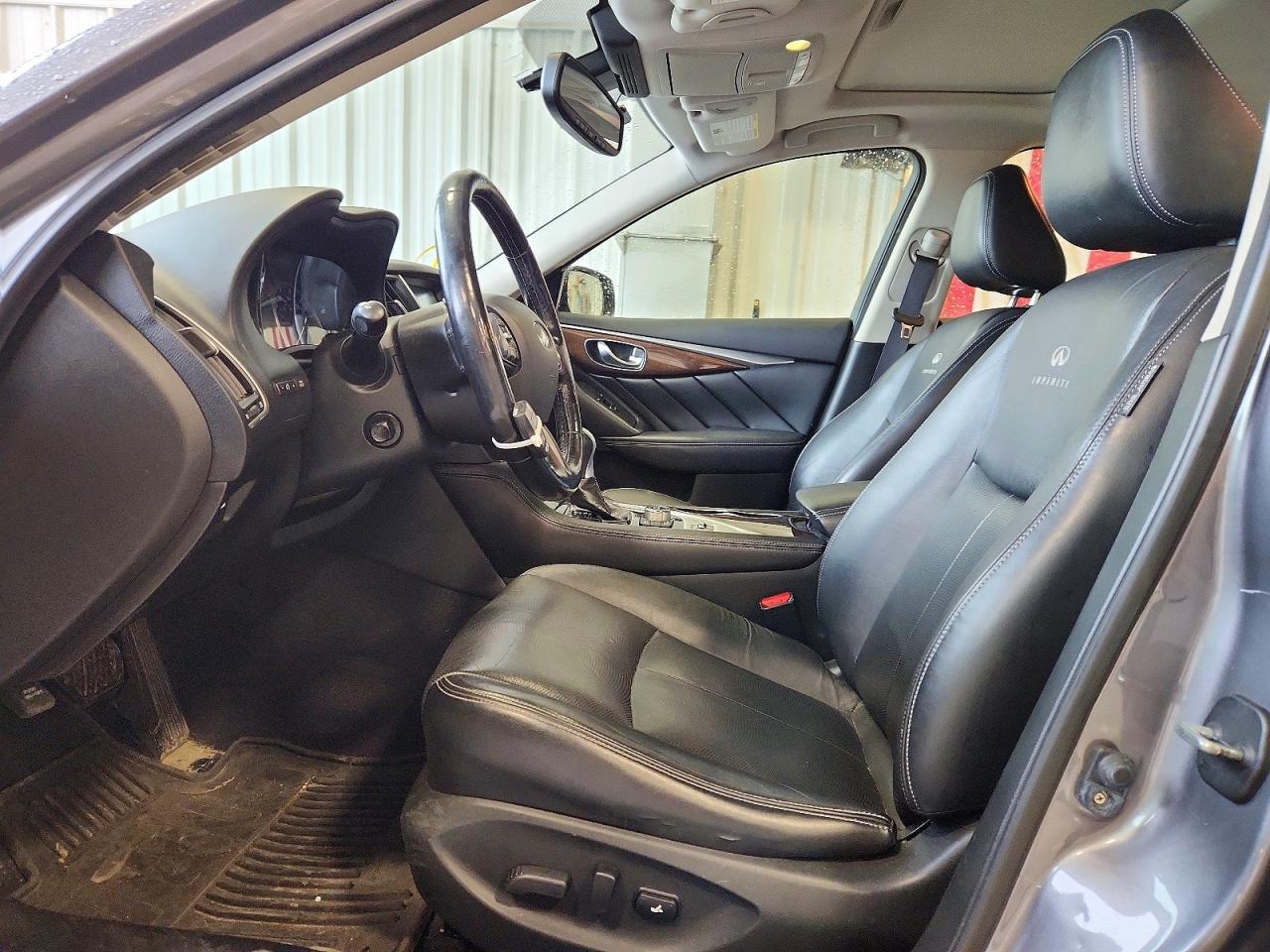 2014 Infiniti Q50 Base Серый vin: JN1BV7AR5EM682778