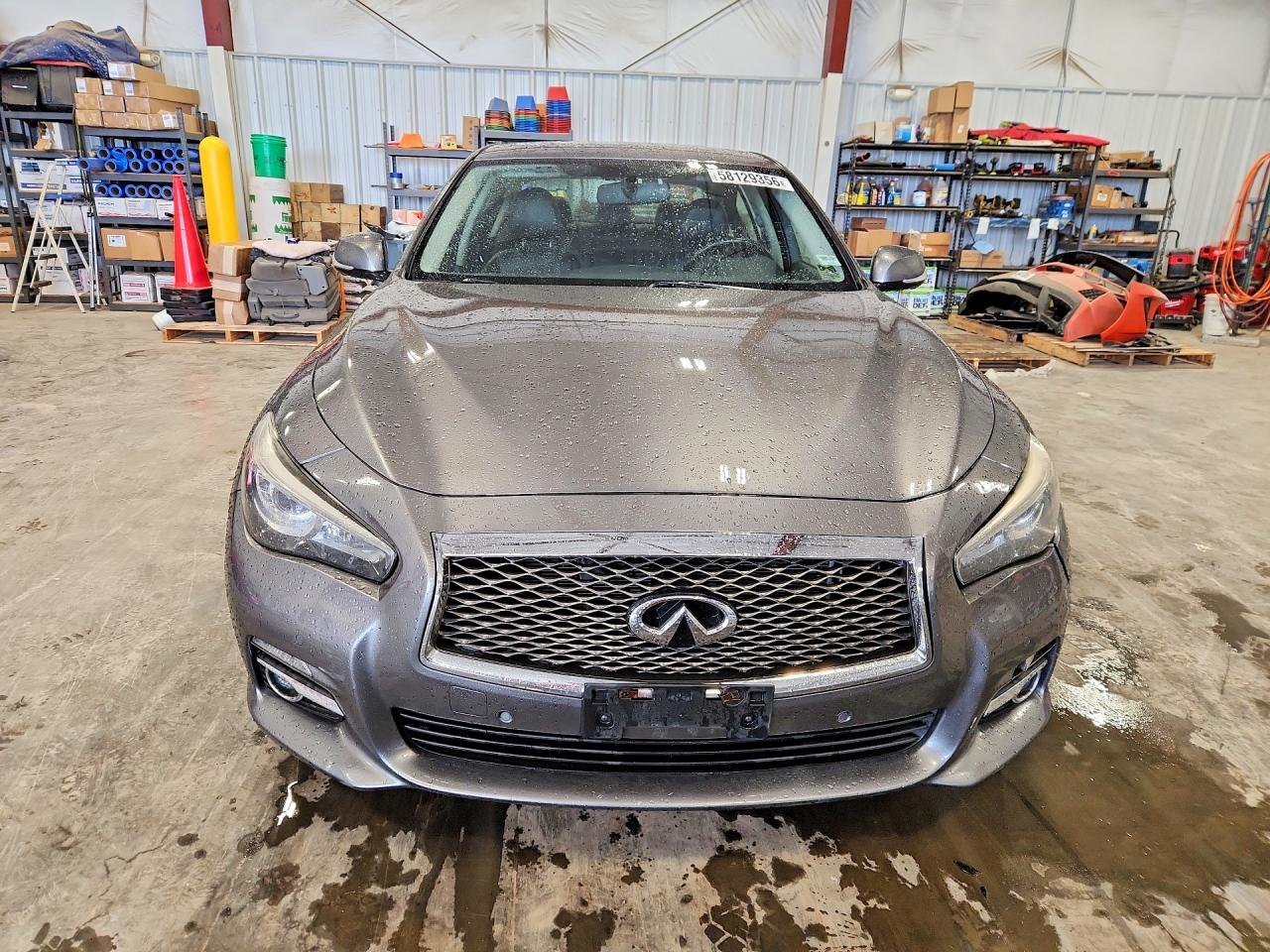 2014 Infiniti Q50 Base Серый vin: JN1BV7AR5EM682778