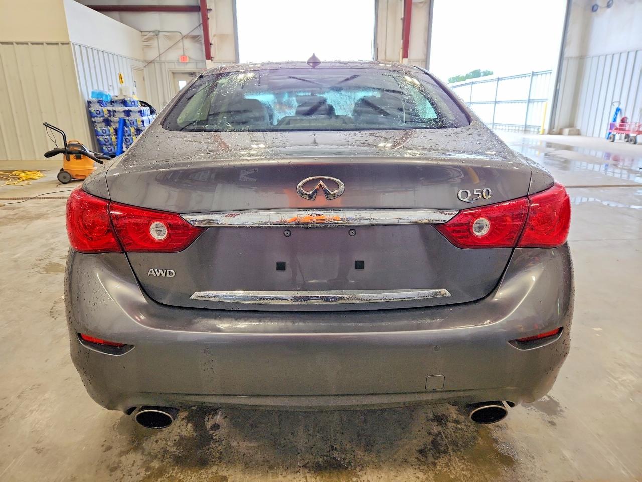2014 Infiniti Q50 Base Серый vin: JN1BV7AR5EM682778