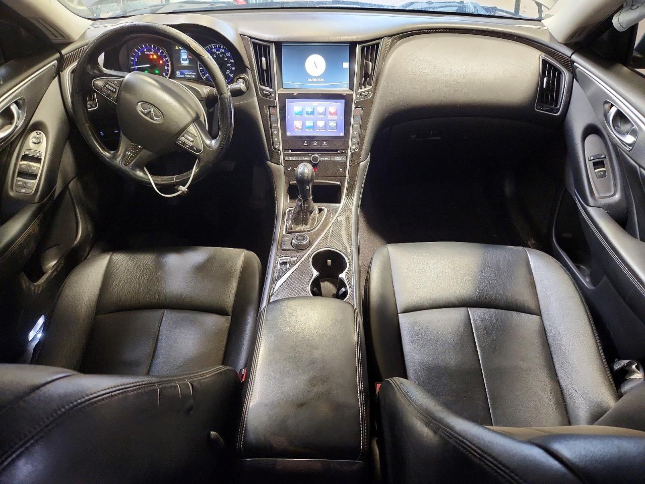2014 Infiniti Q50 Premium Gray vin: JN1BV7AR5EM694431