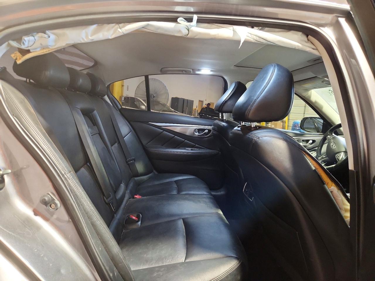 2014 Infiniti Q50 Premium Gray vin: JN1BV7AR5EM694431