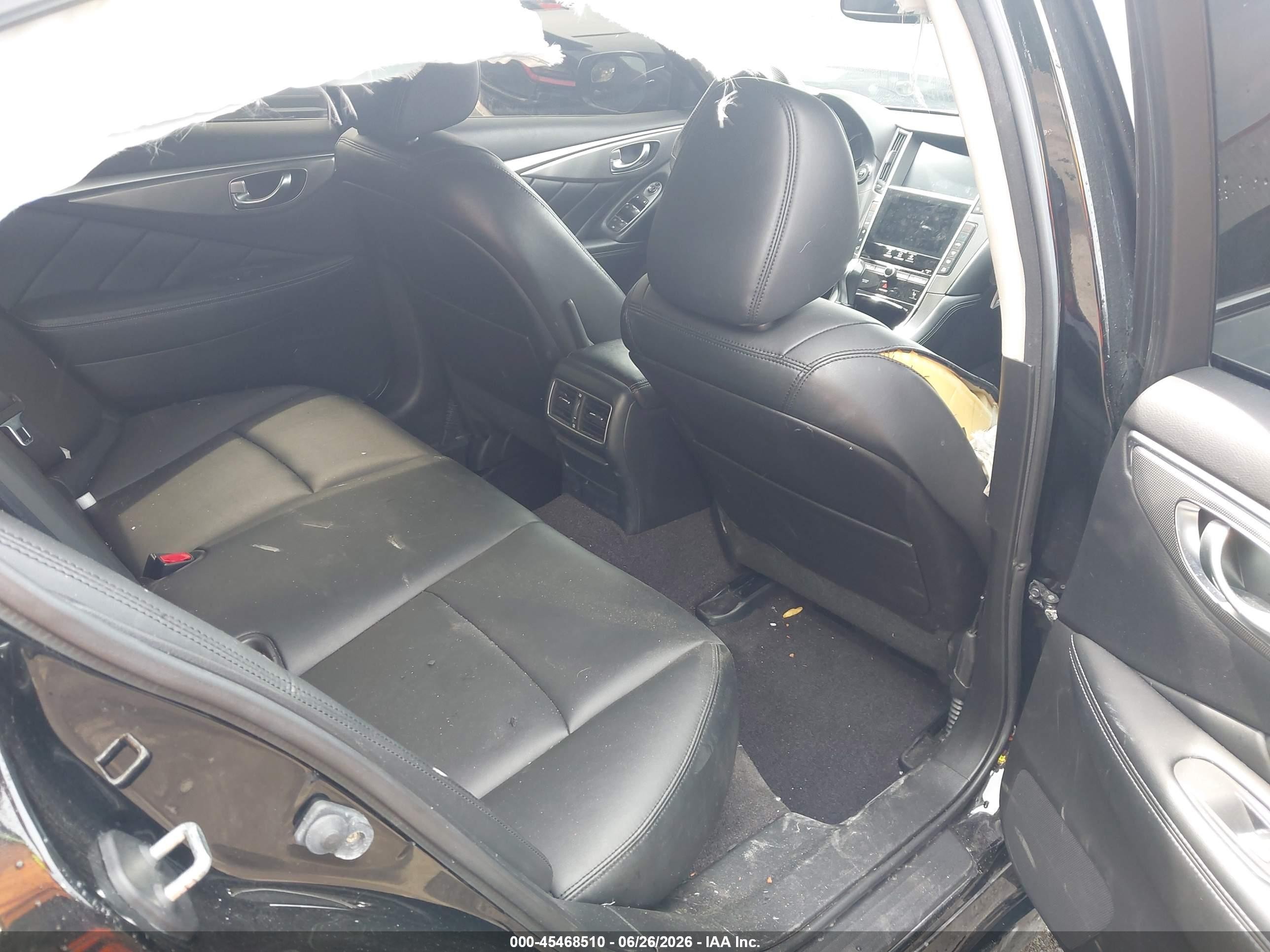2014 Infiniti Q50 Premium Black vin: JN1BV7AR5EM699760