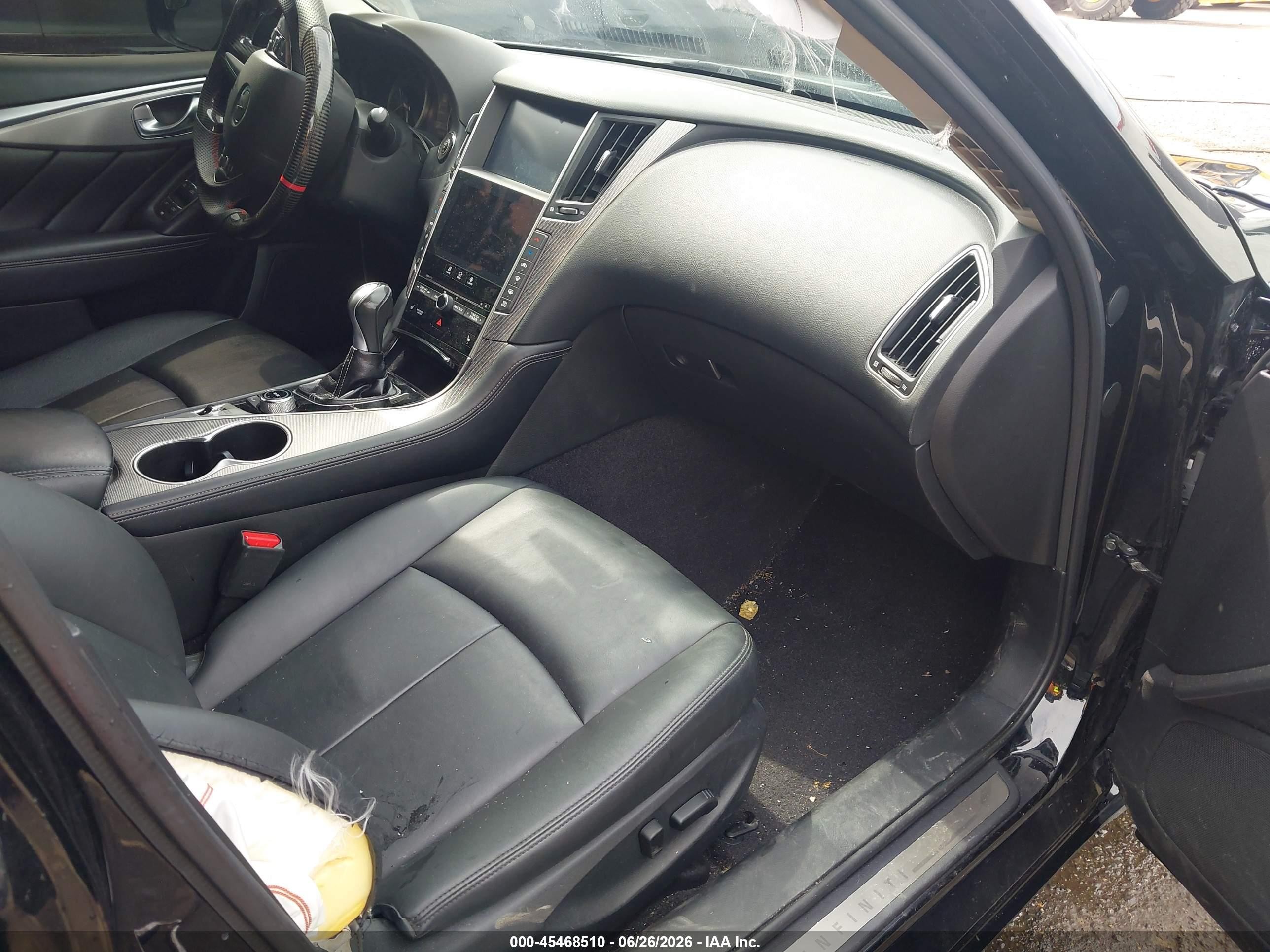 2014 Infiniti Q50 Premium Black vin: JN1BV7AR5EM699760