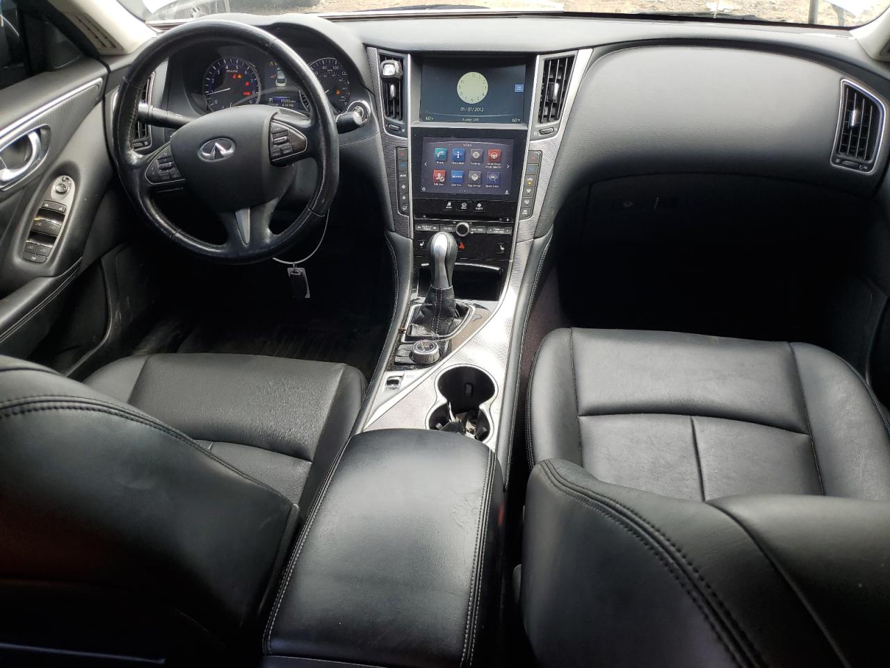 2014 Infiniti Q50 Base Белый vin: JN1BV7AR5EM701183