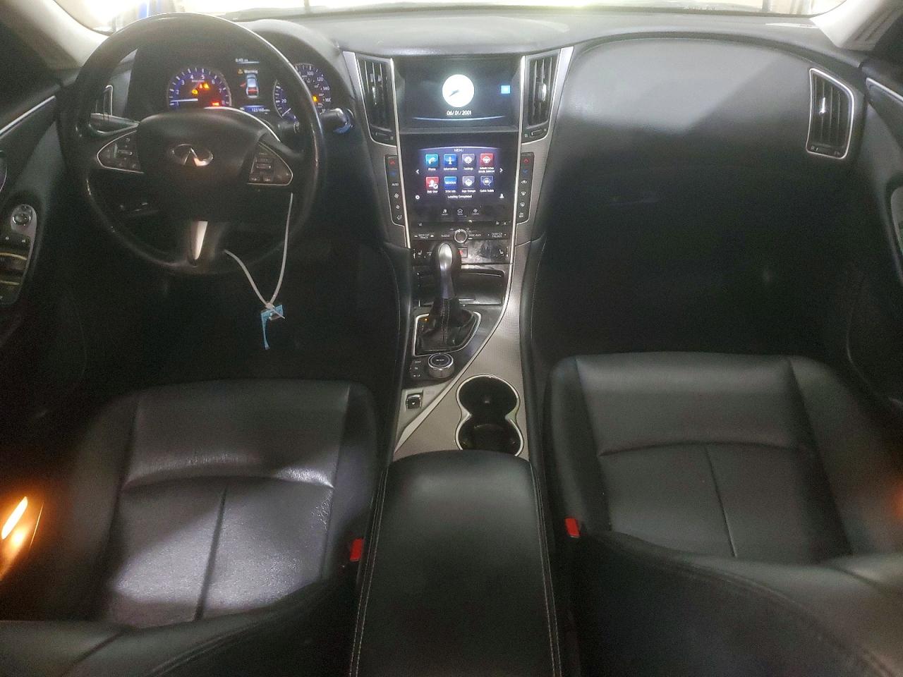 2014 Infiniti Q50 Premium Белый vin: JN1BV7AR5EM701183
